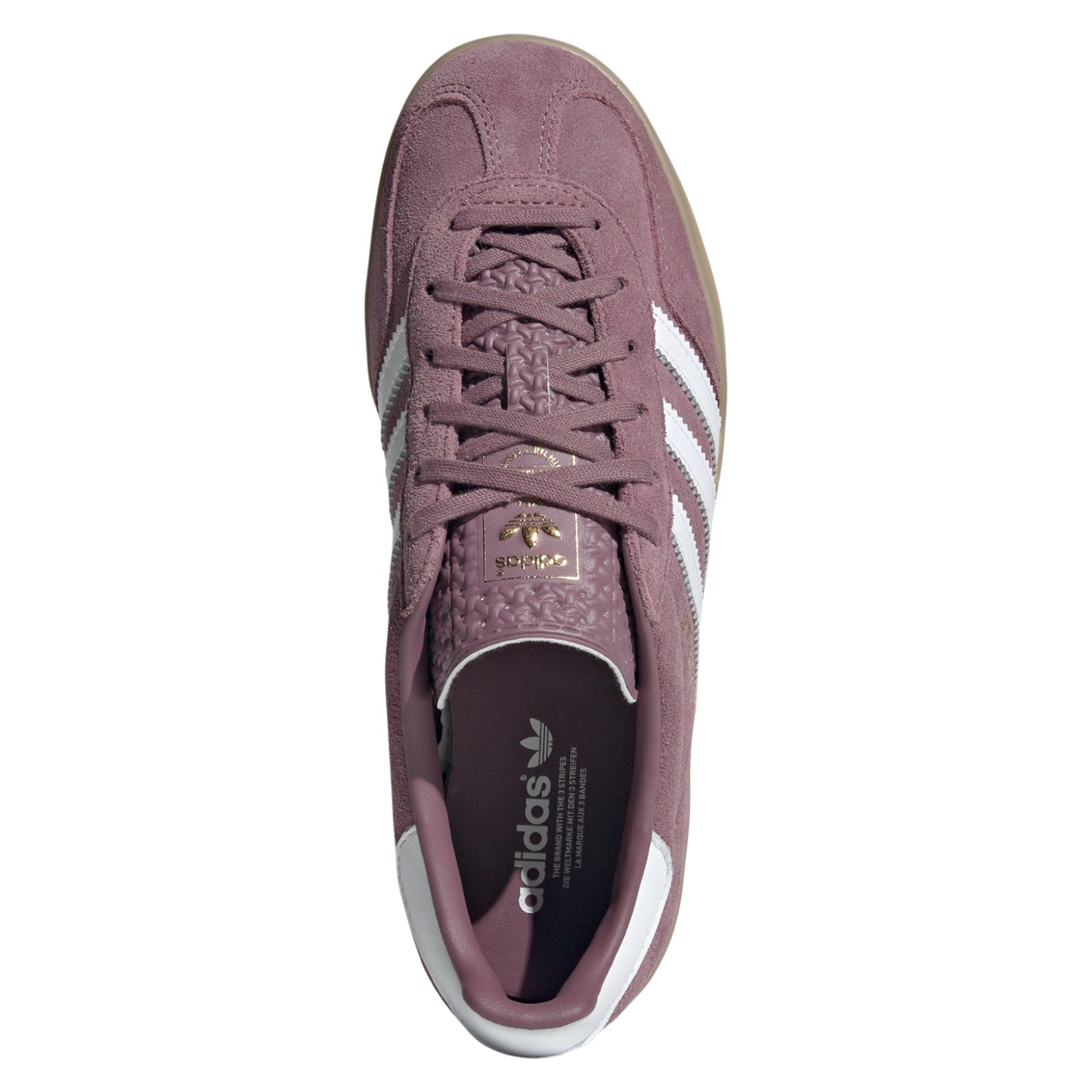 adidas Originals Womens Gazelle Indoor Shoes - Shadow Fig / Cloud White