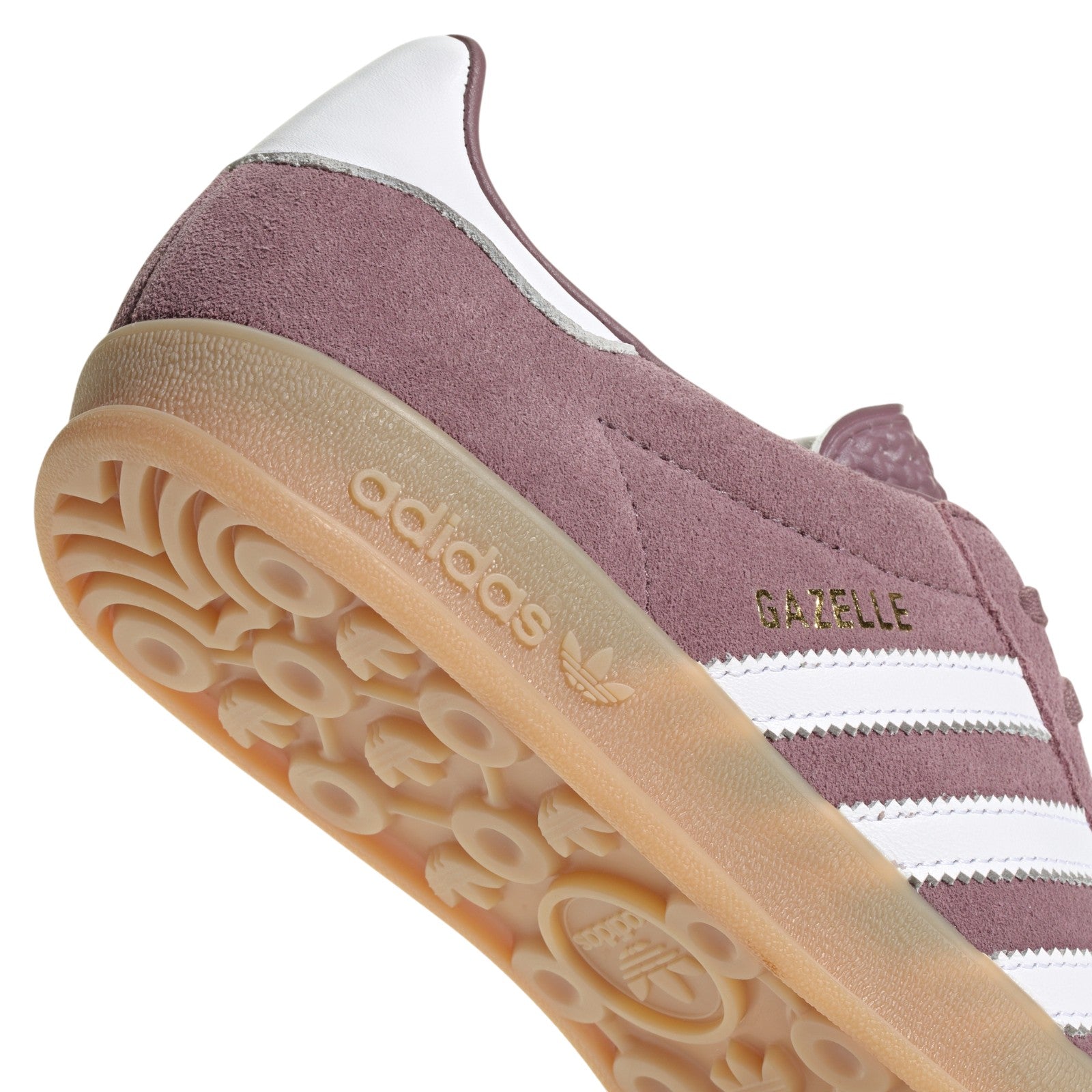 adidas Originals Womens Gazelle Indoor Shoes - Shadow Fig / Cloud White