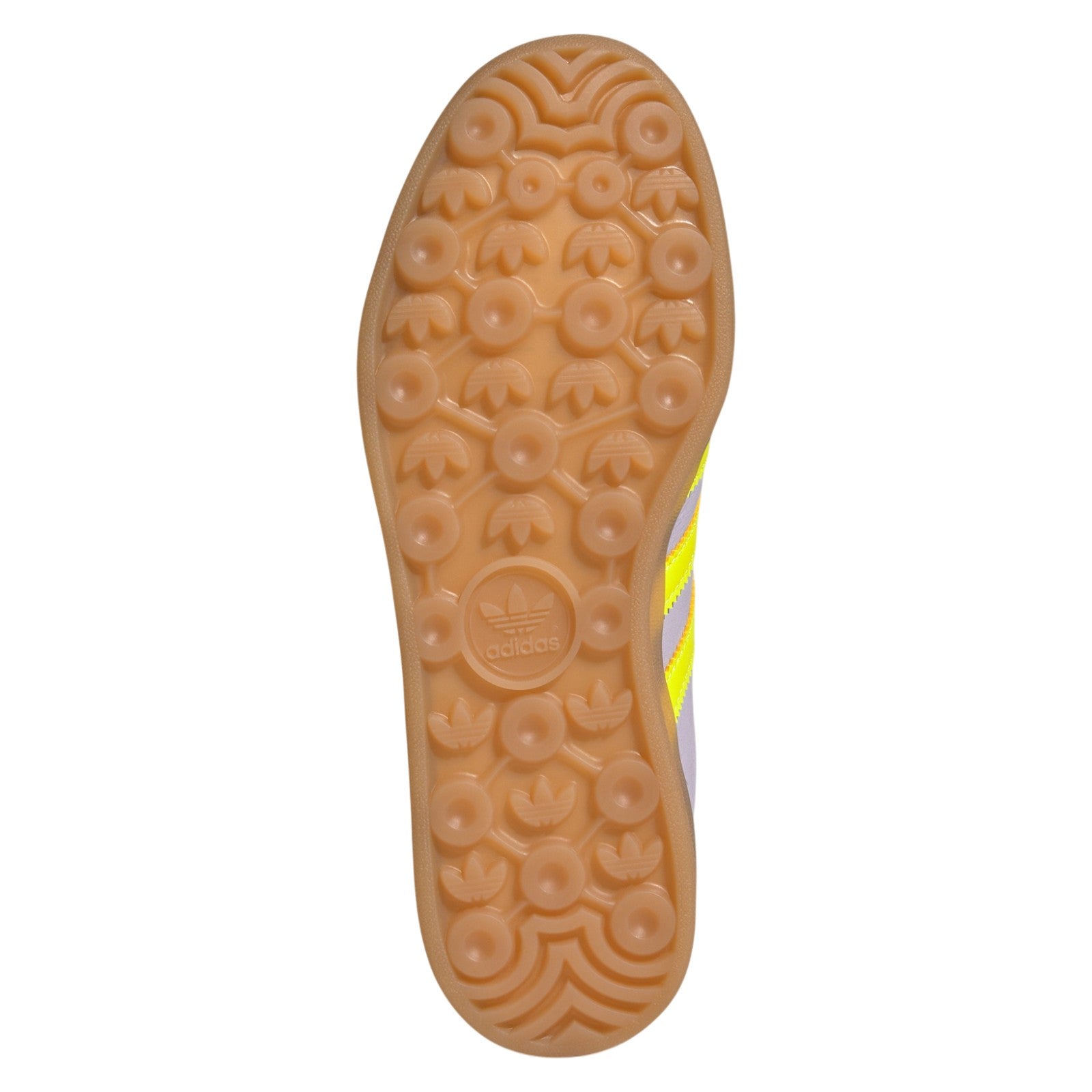 adidas Originals Womens Gazelle Indoor Shoes - Purple / Solar Yellow