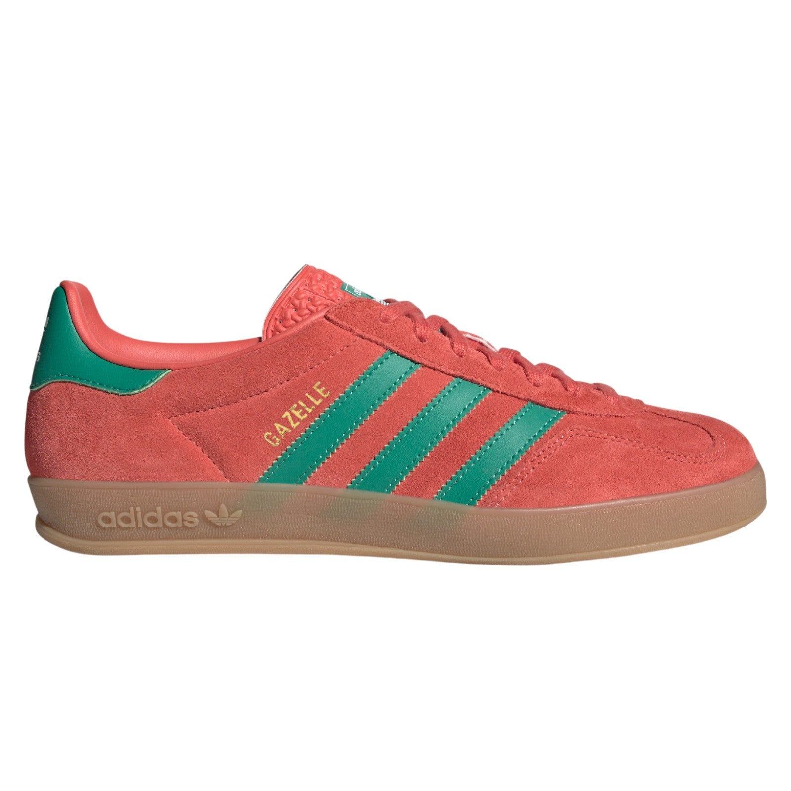 adidas Originals Gazelle Indoor Shoes - Preloved Scarlet / Court Green