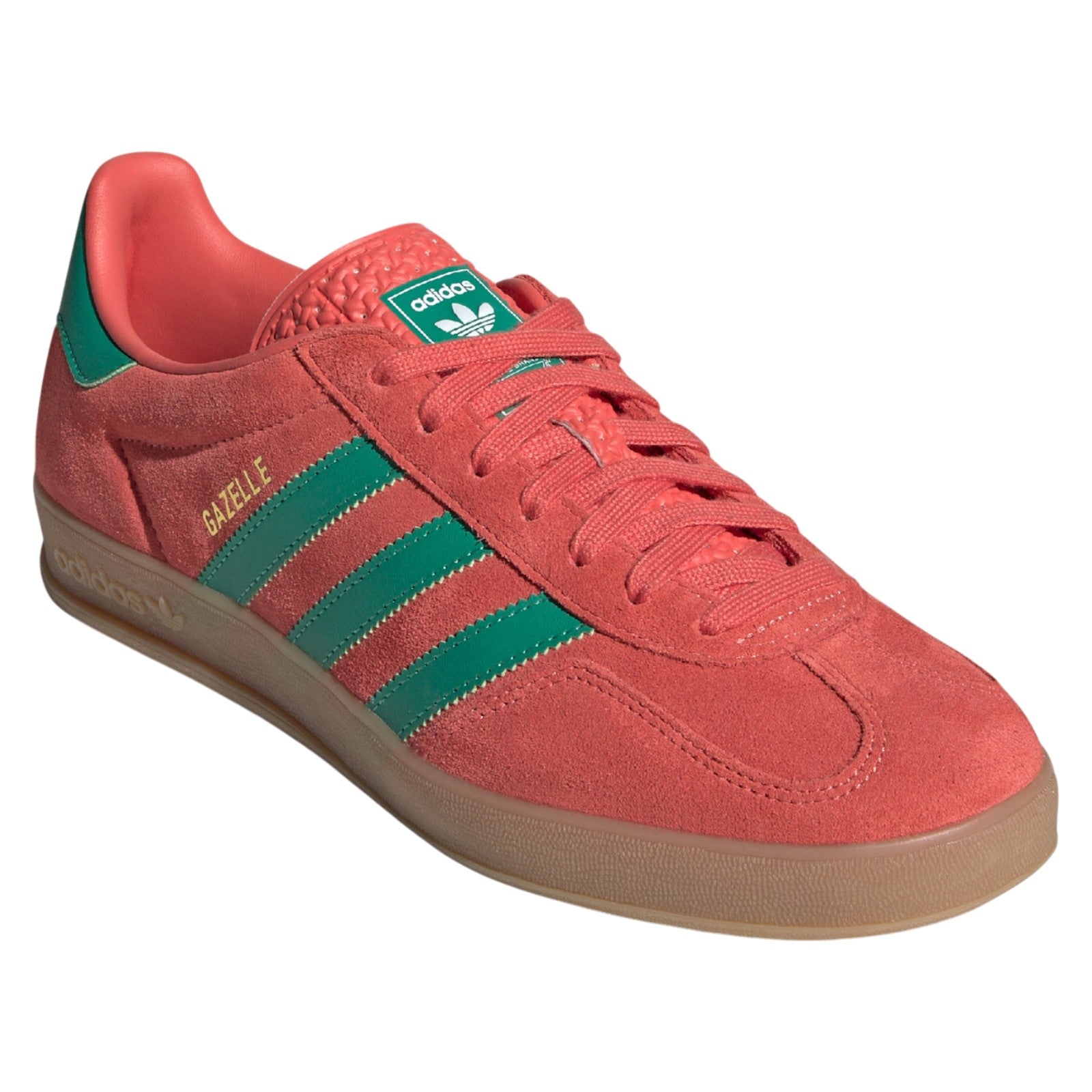 adidas Originals Gazelle Indoor Shoes - Preloved Scarlet / Court Green