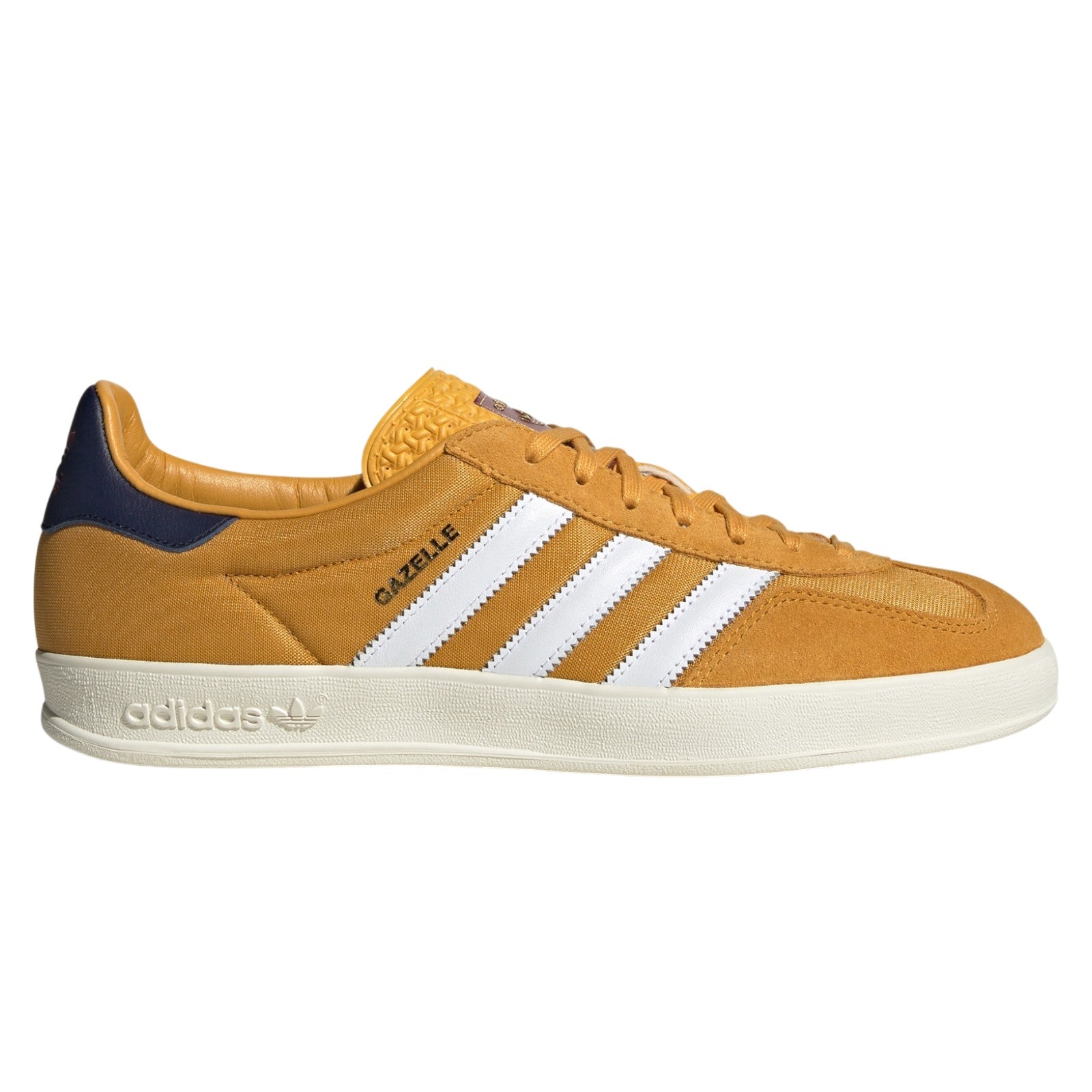 adidas Originals Gazelle Indoor Shoes - Preloved Yellow / Cloud White / Dark Blue
