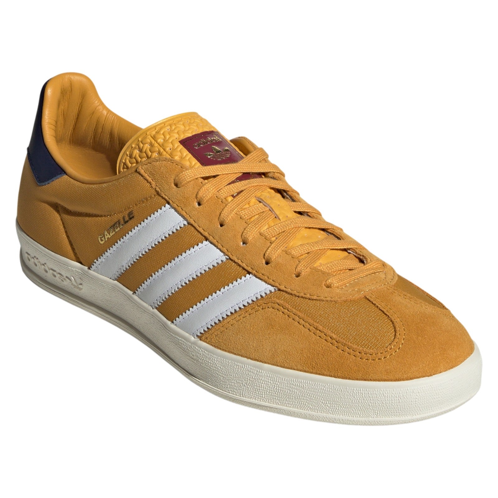 adidas Originals Gazelle Indoor Shoes - Preloved Yellow / Cloud White / Dark Blue