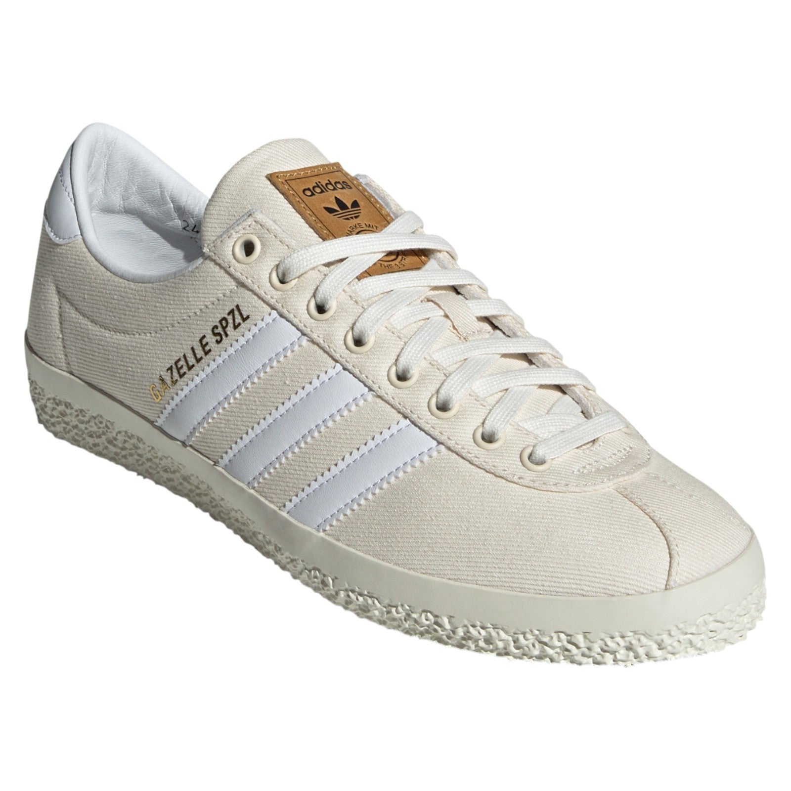 adidas Originals Gazelle SPZL Trainers - Chalk White / Cloud White