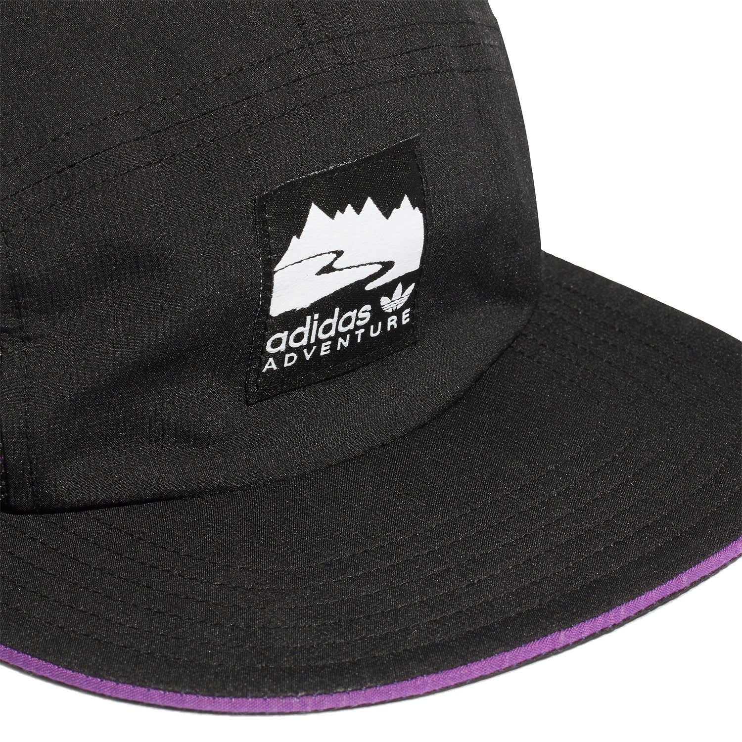 adidas Originals Adventure Runner's Cap - Black / Glory Purple - ViaductClothing - -
