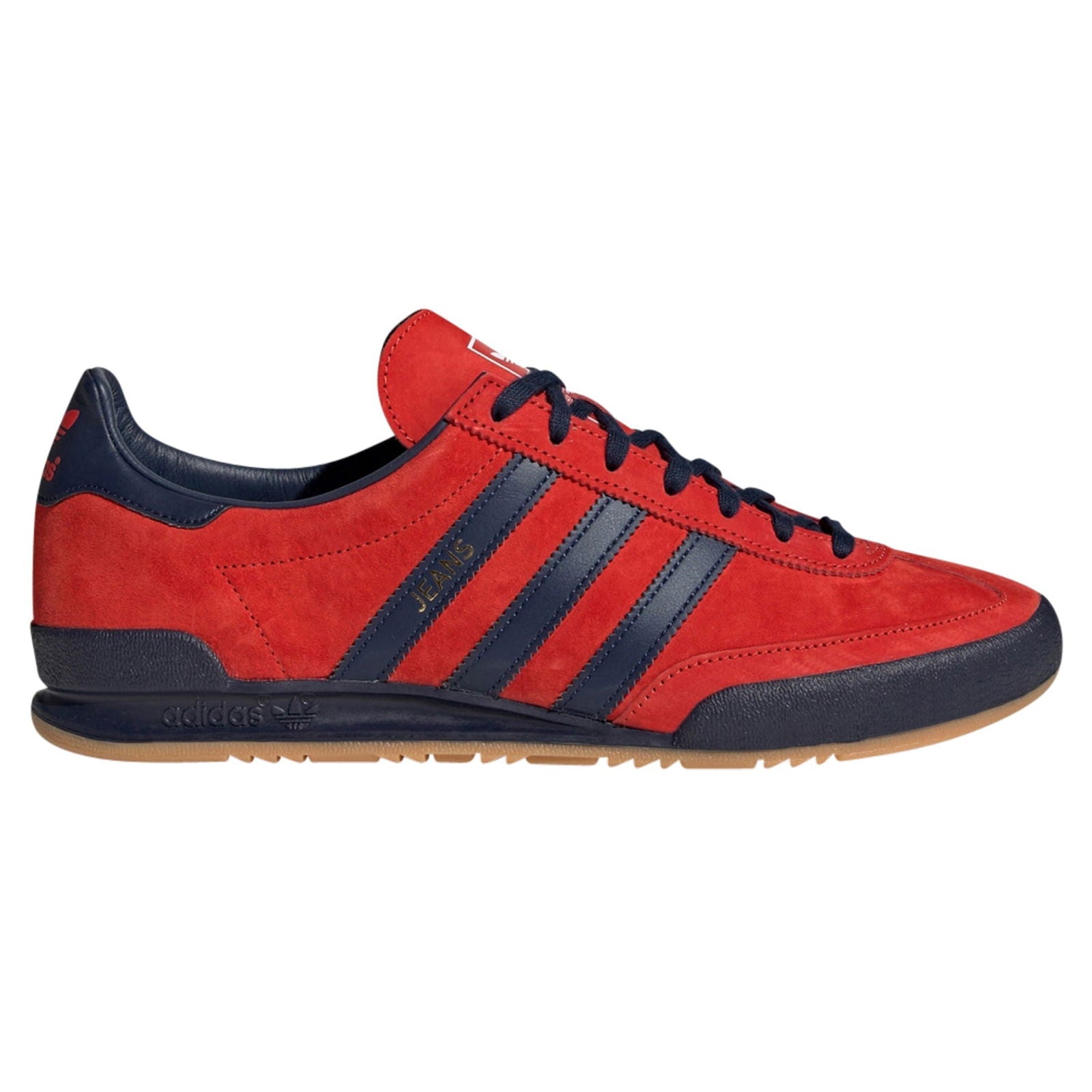 adidas Originals Unisex Jeans Shoes - Red / Collegiate Navy / Gold Metallic - ViaductClothing - -