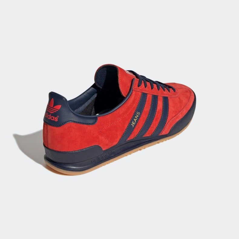 adidas Originals Unisex Jeans Shoes - Red / Collegiate Navy / Gold Metallic - ViaductClothing - -