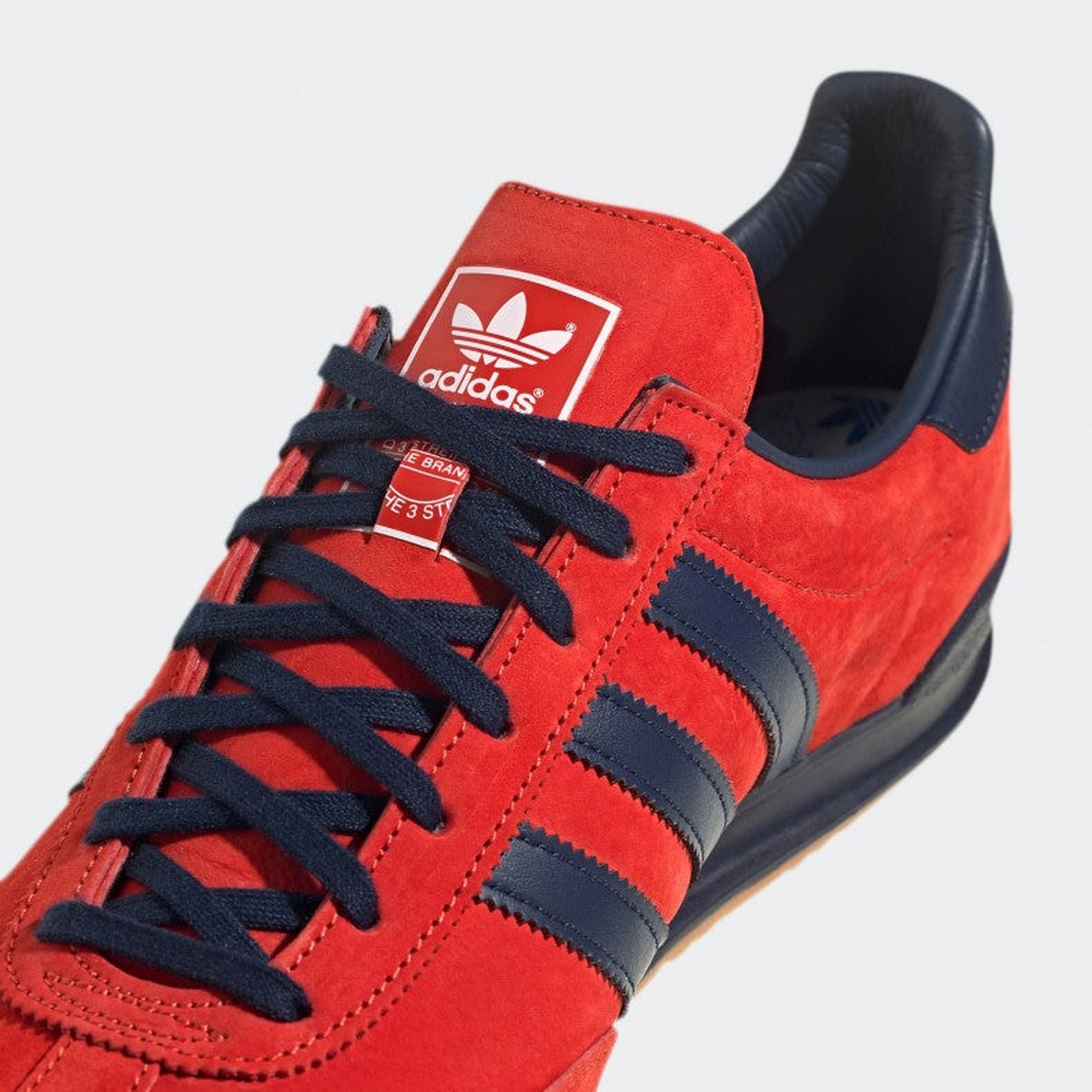adidas Originals Unisex Jeans Shoes - Red / Collegiate Navy / Gold Metallic - ViaductClothing - -