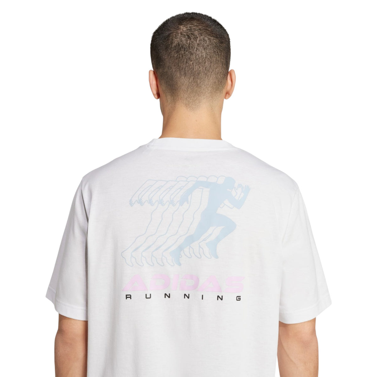 adidas Men's Gradual Runner Graphic T-Shirt - White