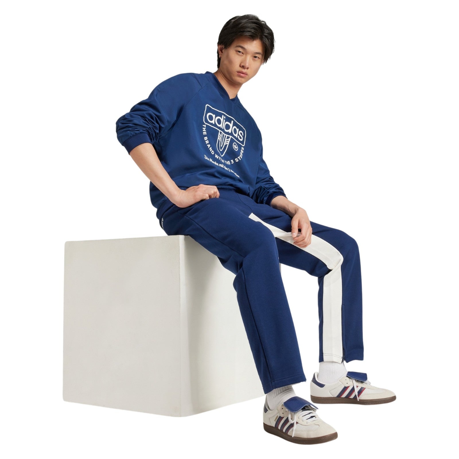 adidas Originals Graphic Sweat Joggers Navy - Navy