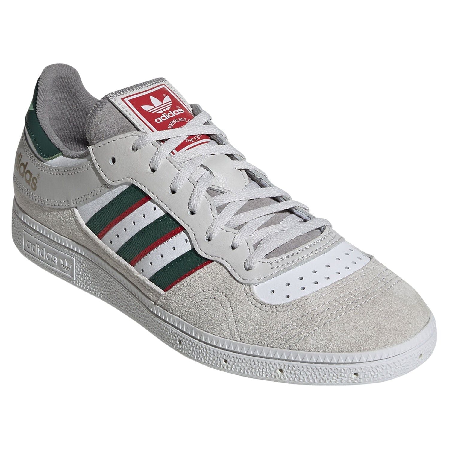 adidas Originals Handball Top Mexico 86 Shoes - Grey/Green - ViaductClothing - -