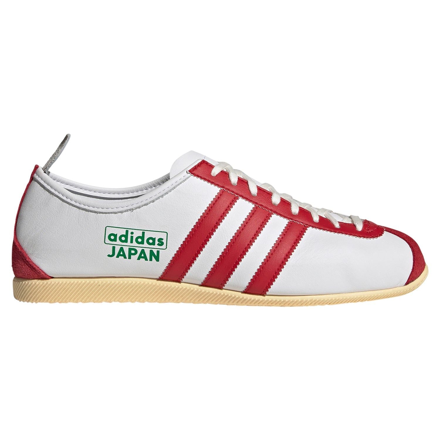 adidas Originals Japan Trainers - White/Red/Green - ViaductClothing - -