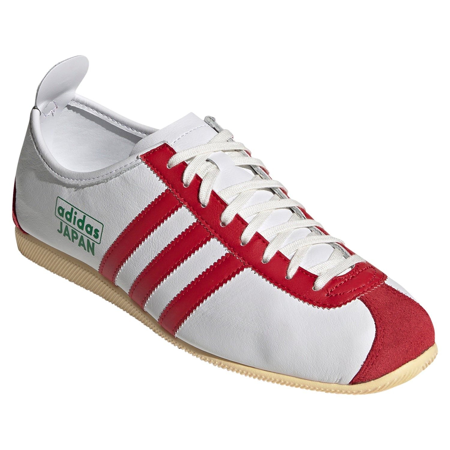 adidas Originals Japan Trainers - White/Red/Green - ViaductClothing - -