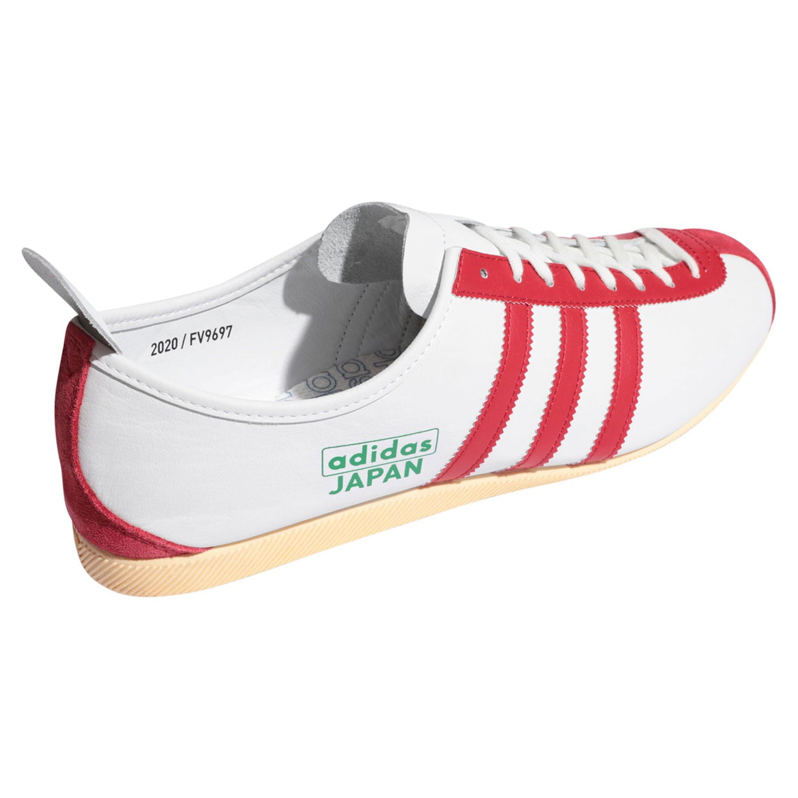 adidas Originals Japan Trainers - White/Red/Green - ViaductClothing - -