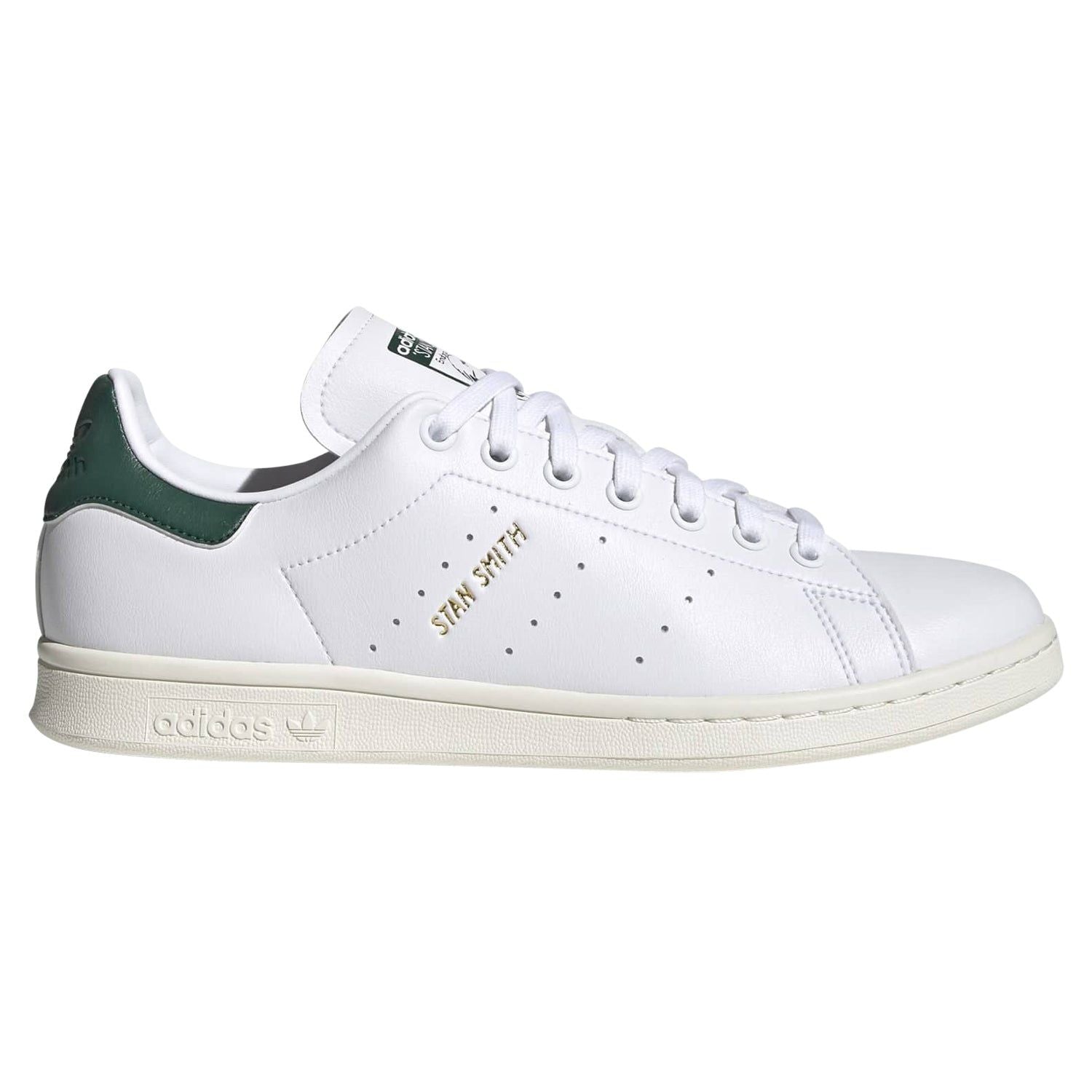 adidas Originals Unisex Stan Smith Shoes - White / Green - ViaductClothing - -