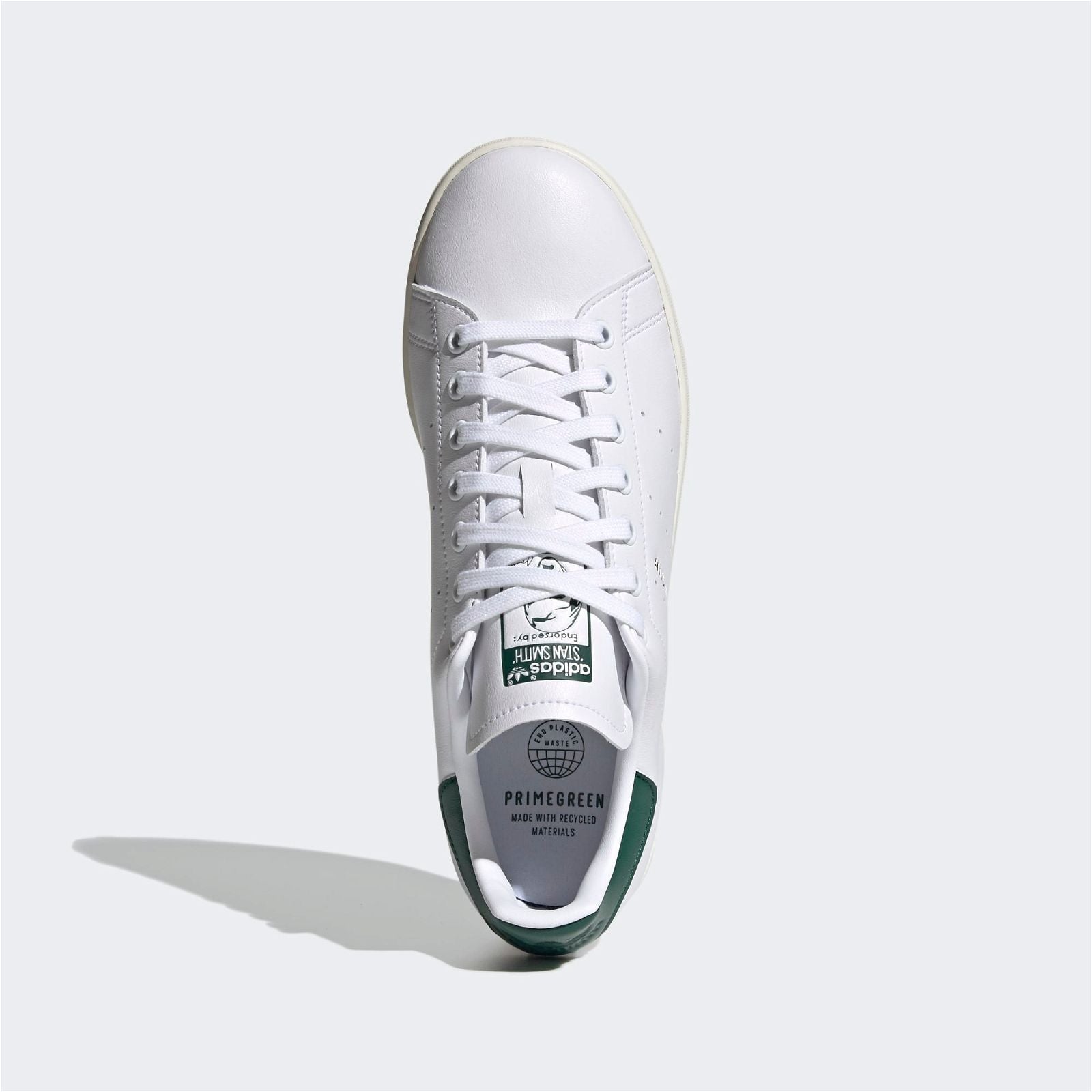 adidas Originals Unisex Stan Smith Shoes - White / Green - ViaductClothing - -