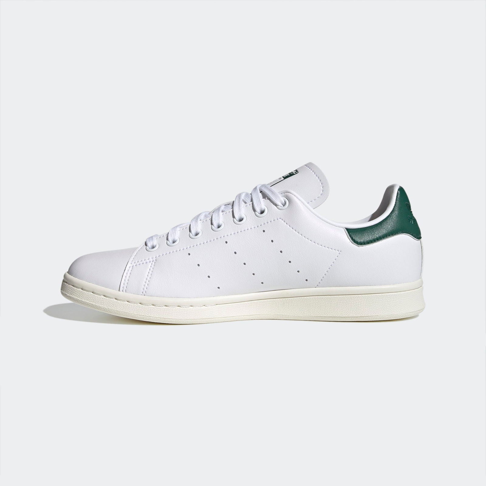 adidas Originals Unisex Stan Smith Shoes - White / Green - ViaductClothing - -