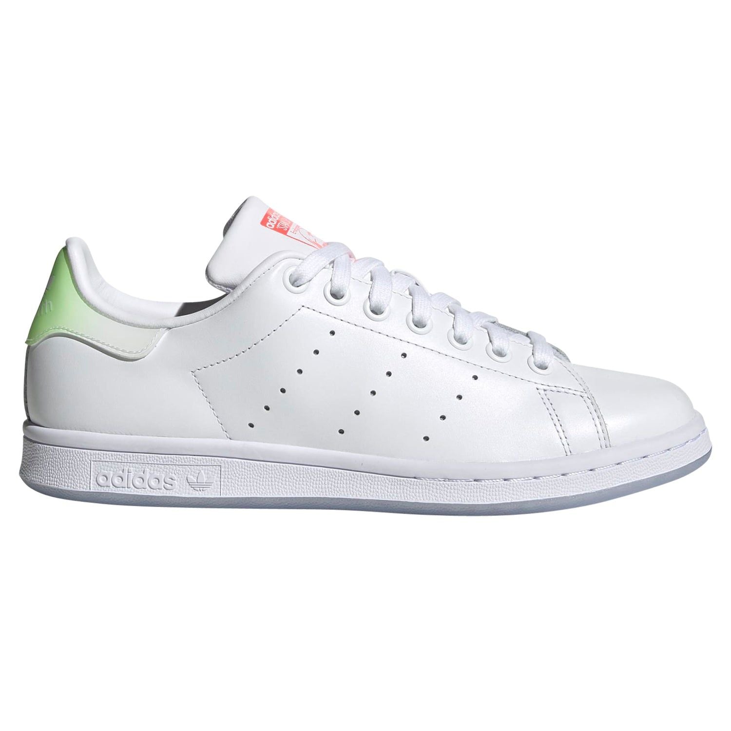 adidas Women's Stan Smith Shoes - White / Green - ViaductClothing - -