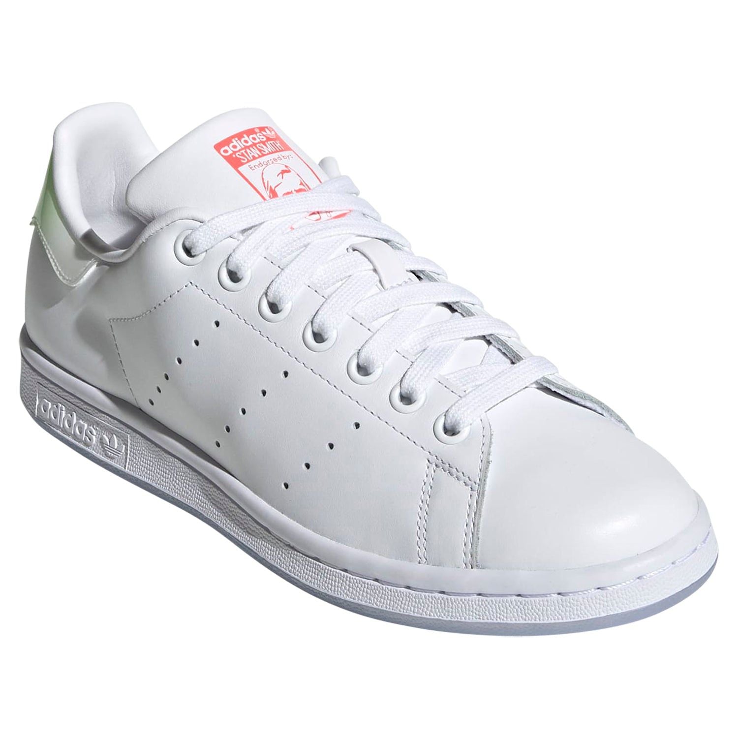 adidas Women's Stan Smith Shoes - White / Green - ViaductClothing - -