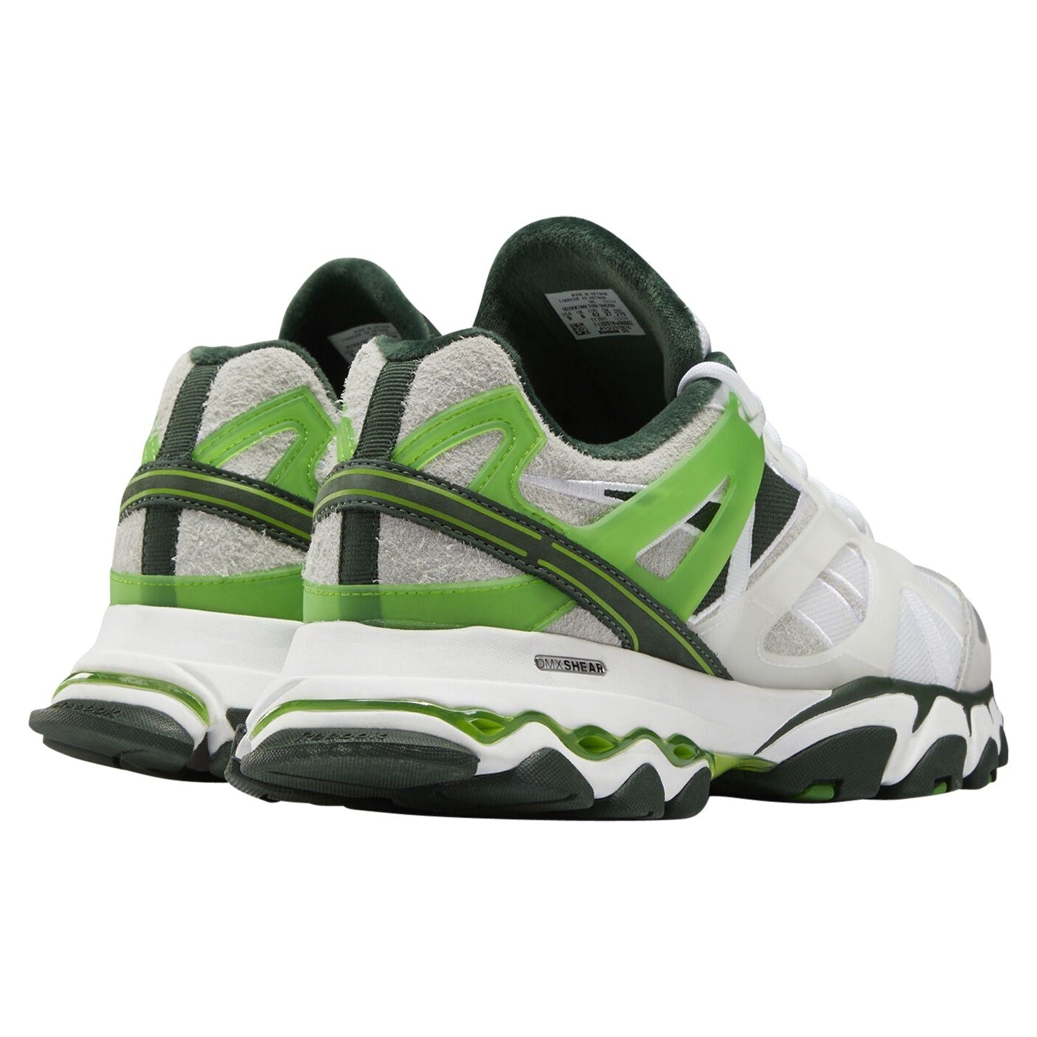 Reebok Cottweiler x DMX Trail Shadow Trainers - White/Green - ViaductClothing - -