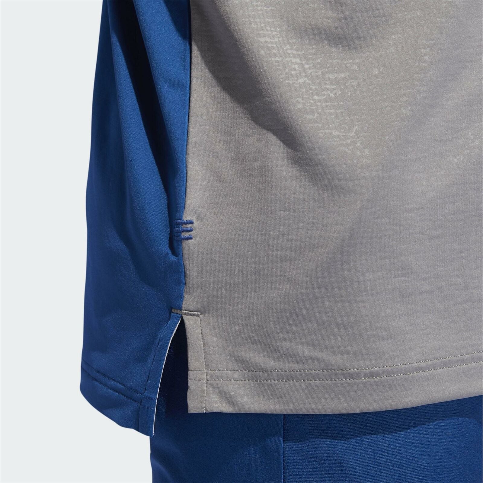 adidas Ultimate365 Camo-Embossed Polo Shirt - Blue/Grey - ViaductClothing - -