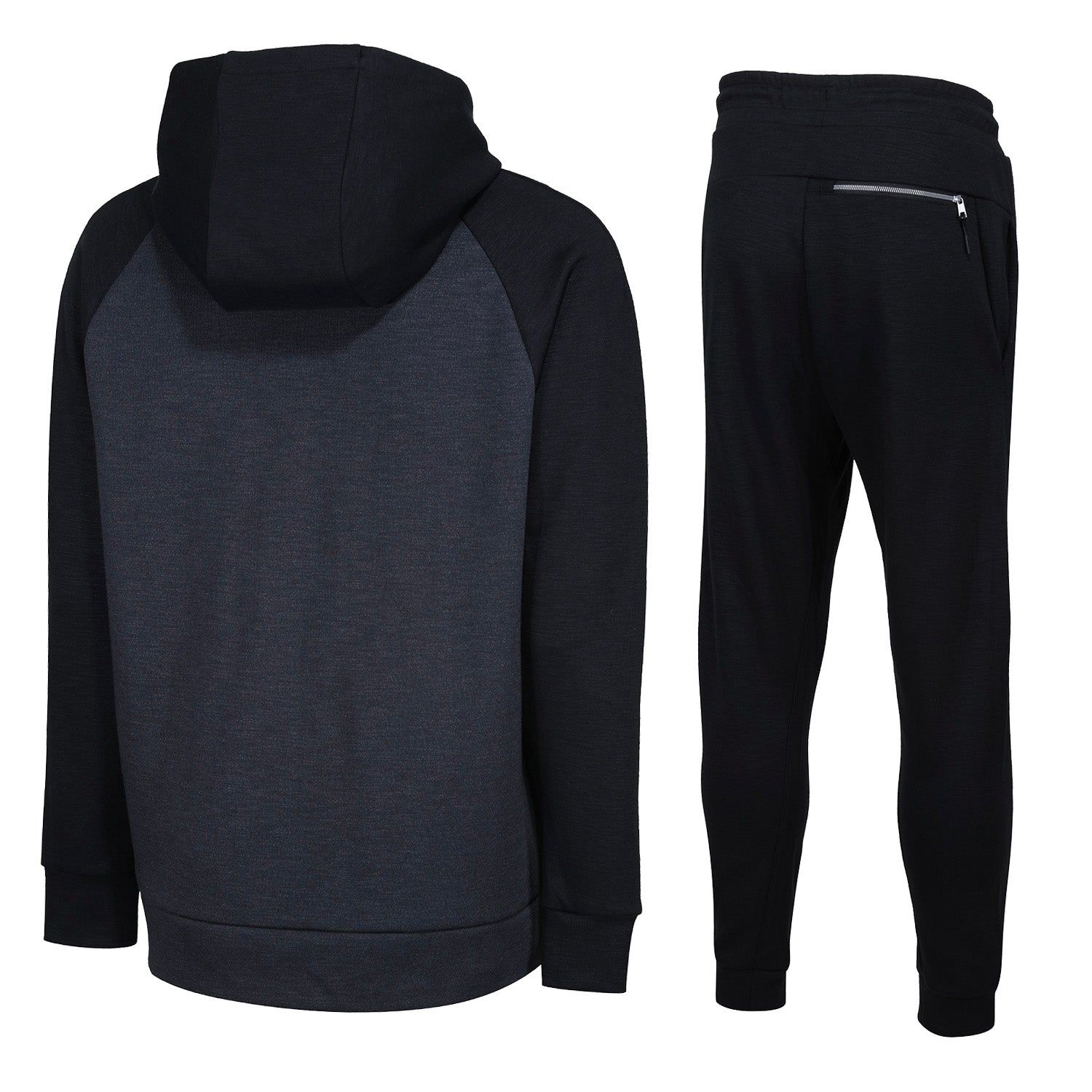 Nike NSW Optic Full Zip Tracksuit - Black/Grey - ViaductClothing - -