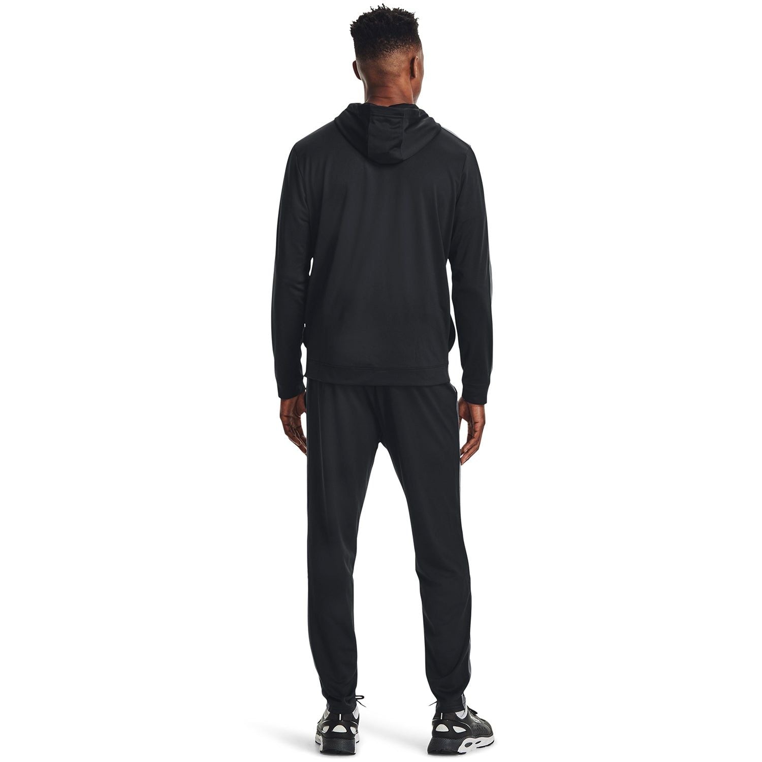 Under Armour Men's Poly Tracksuit - Black/Grey - ViaductClothing - -
