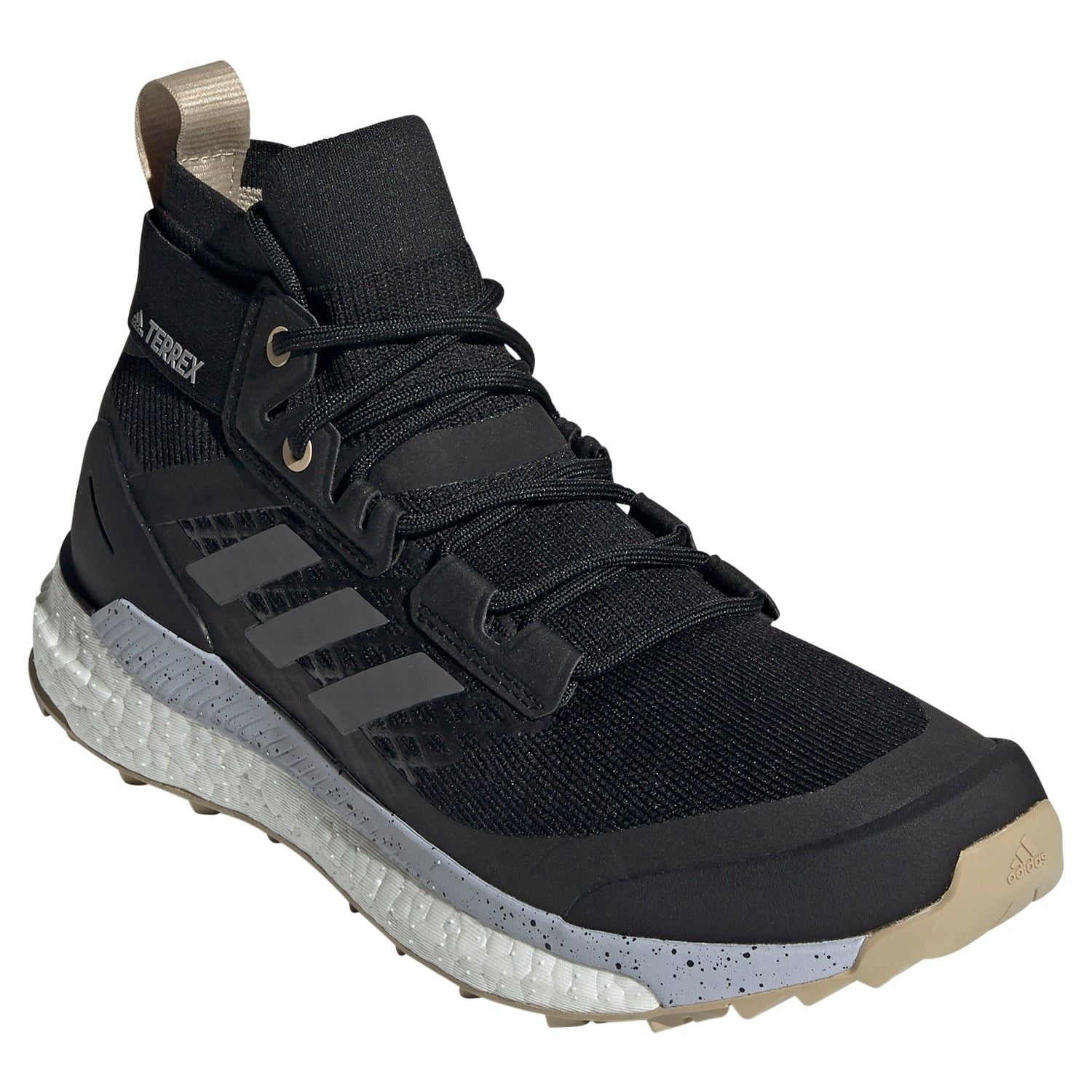 adidas Womens Terrex Free Hiker Primeblue Shoes - Core Black / Grey Four - ViaductClothing - -