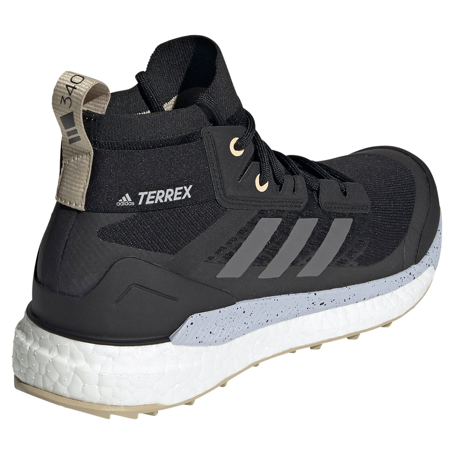 adidas Womens Terrex Free Hiker Primeblue Shoes - Core Black / Grey Four - ViaductClothing - -