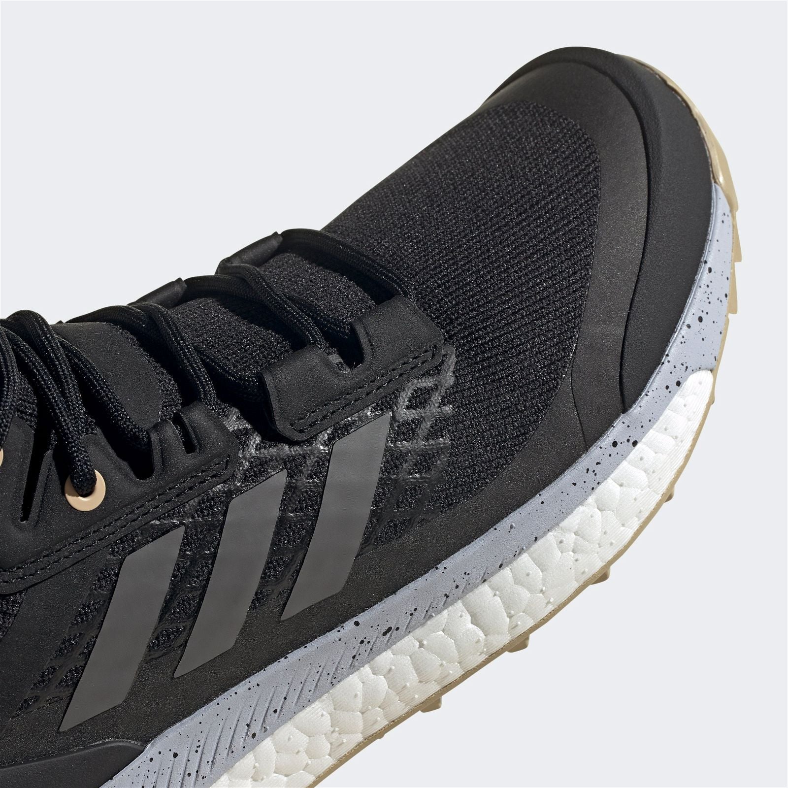 adidas Womens Terrex Free Hiker Primeblue Shoes - Core Black / Grey Four - ViaductClothing - -