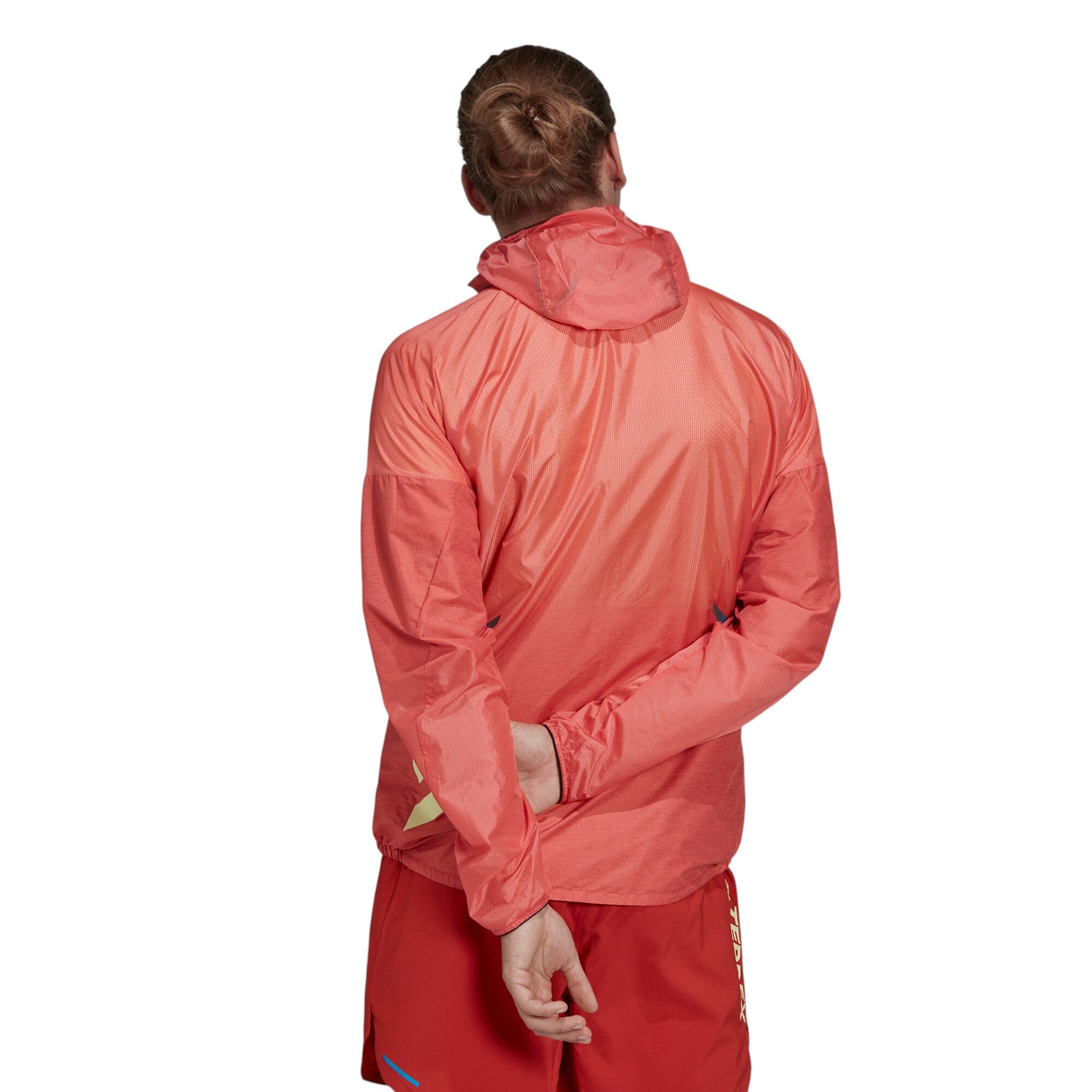adidas Terrex Agravic Windweave Trail Windbreaker - Red
