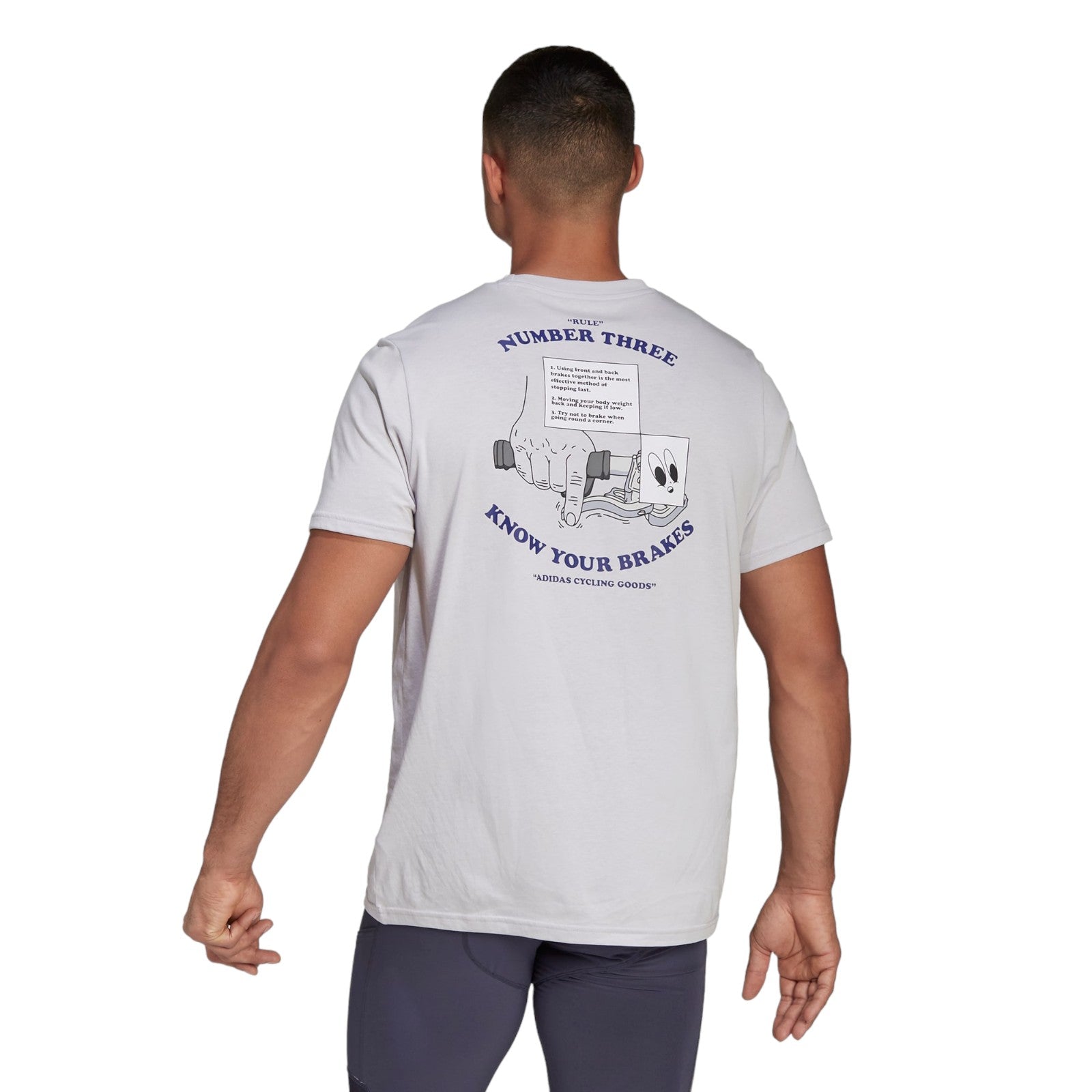 adidas Cycling Graphic T-Shirt - White