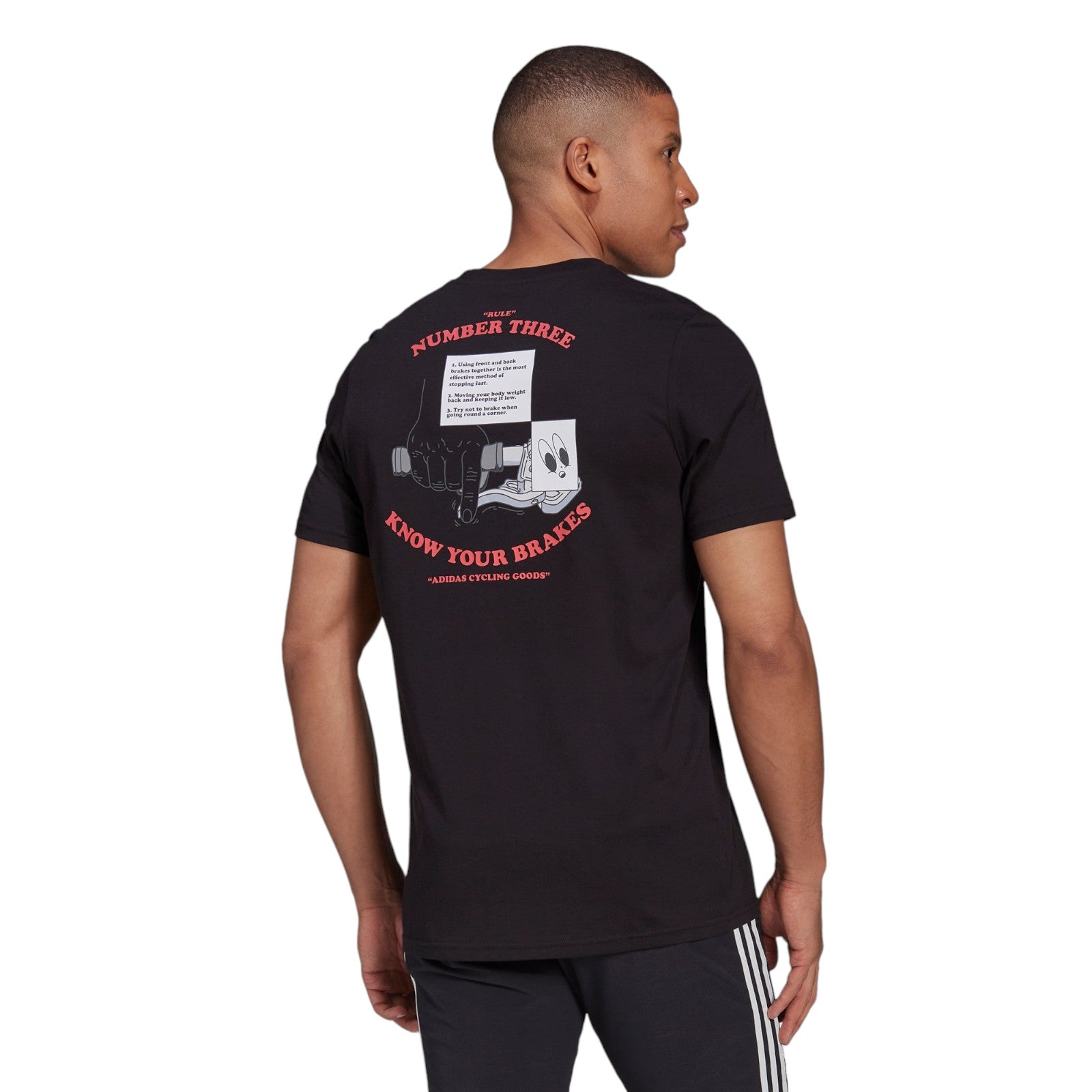 adidas Cycling Graphic T-Shirt - Black