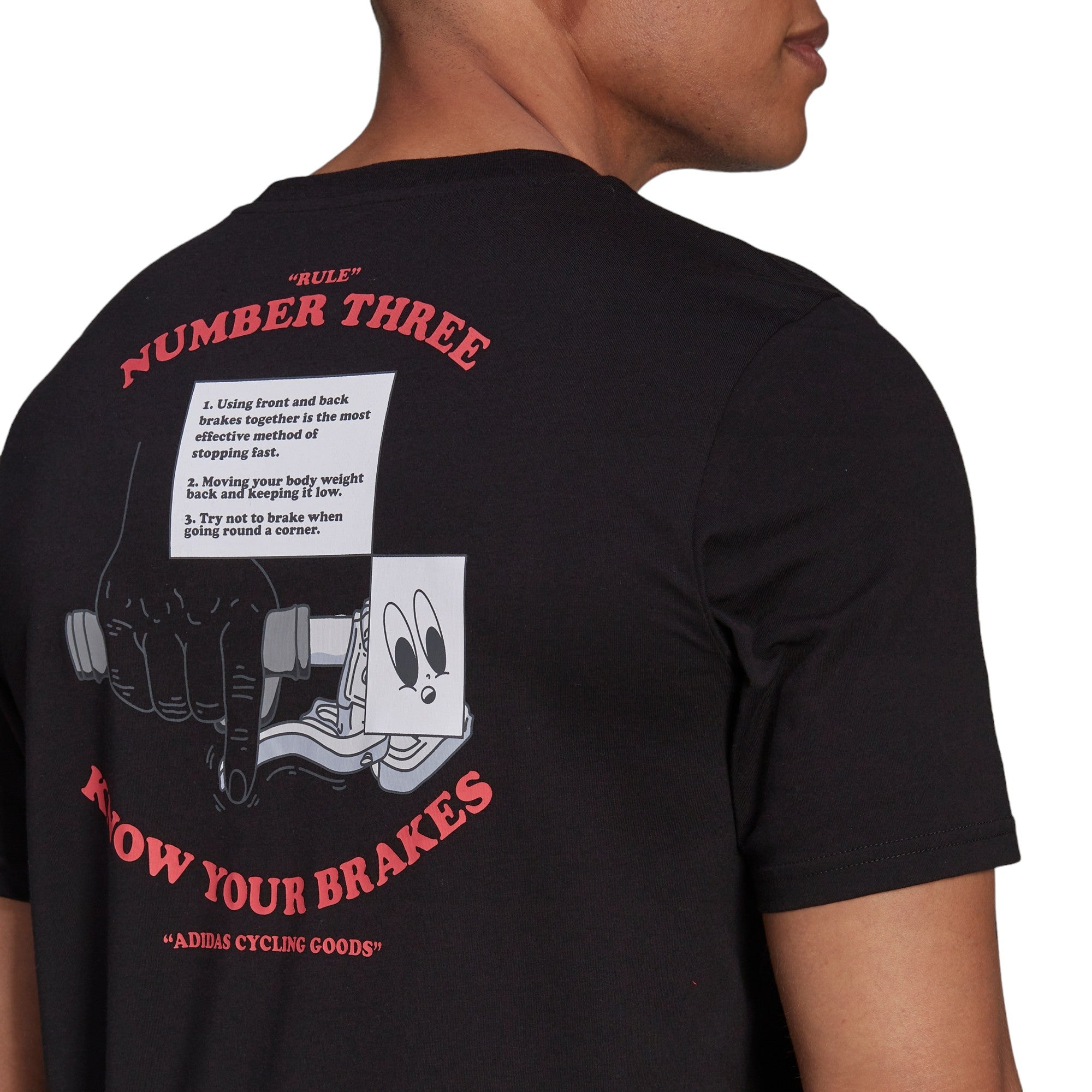 adidas Cycling Graphic T-Shirt - Black