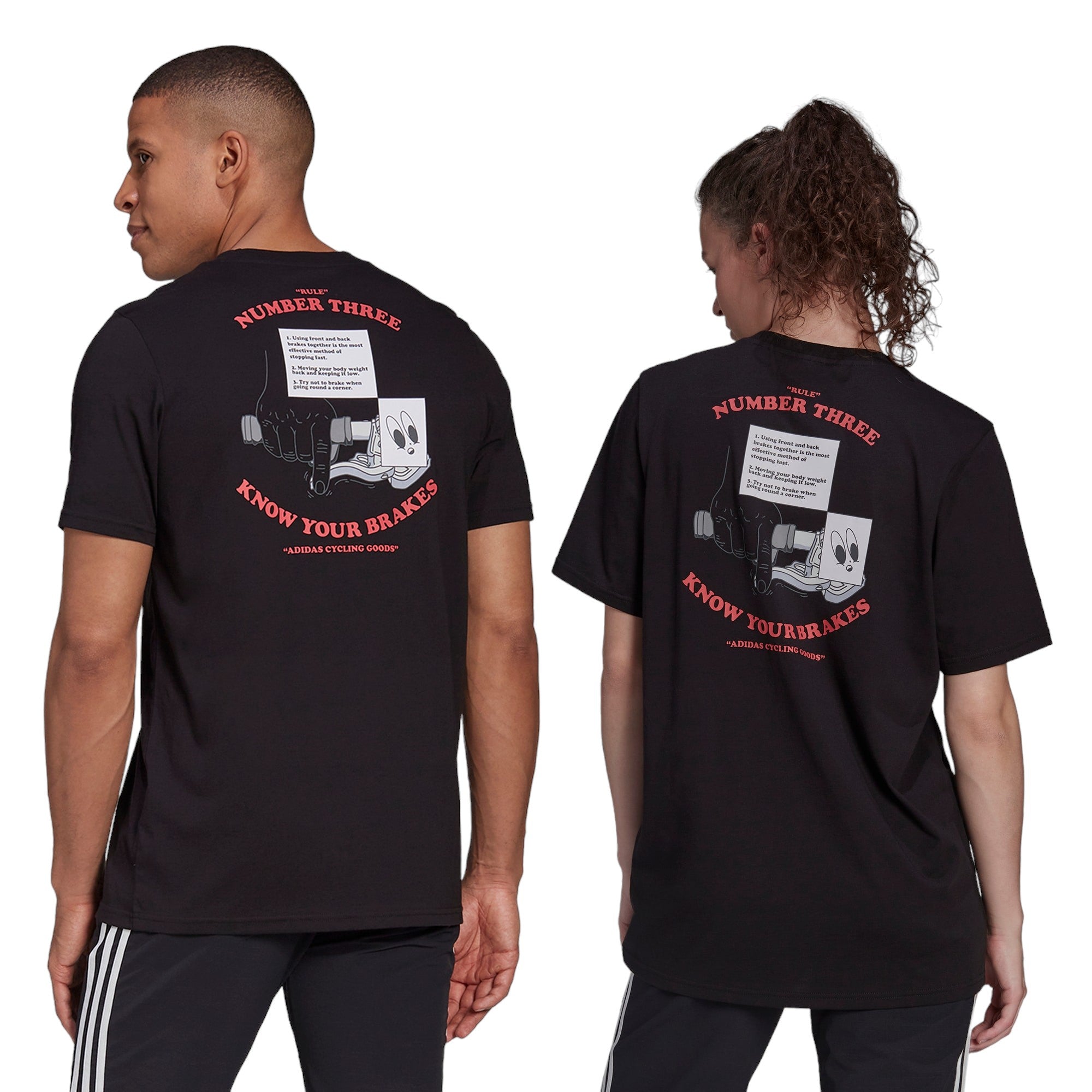 adidas Cycling Graphic T-Shirt - Black
