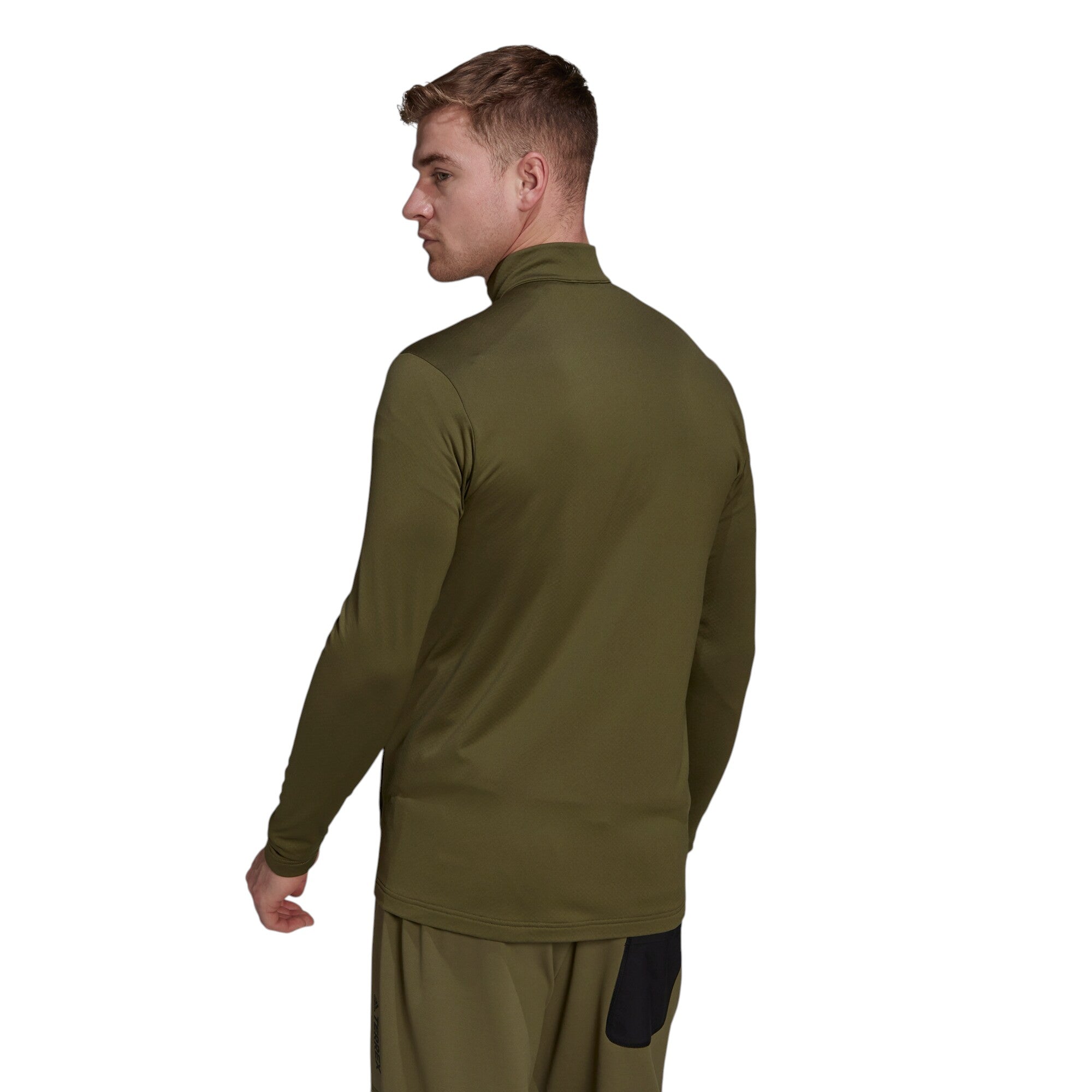 adidas Terrex Full Zip Fleece Jacket - Green