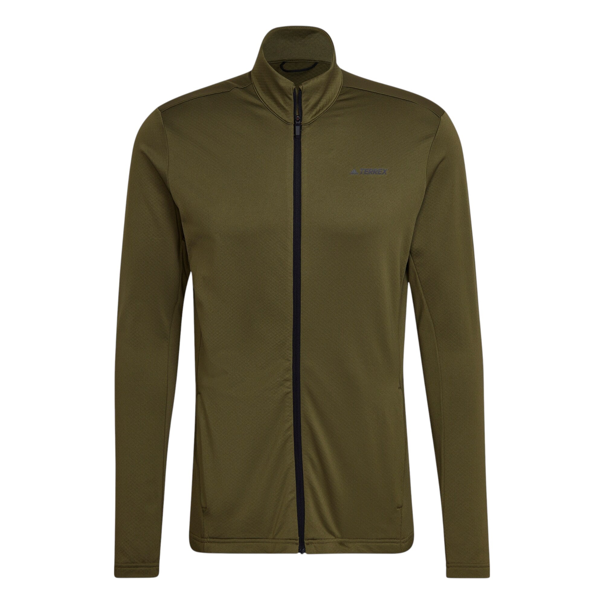 adidas Terrex Full Zip Fleece Jacket - Green