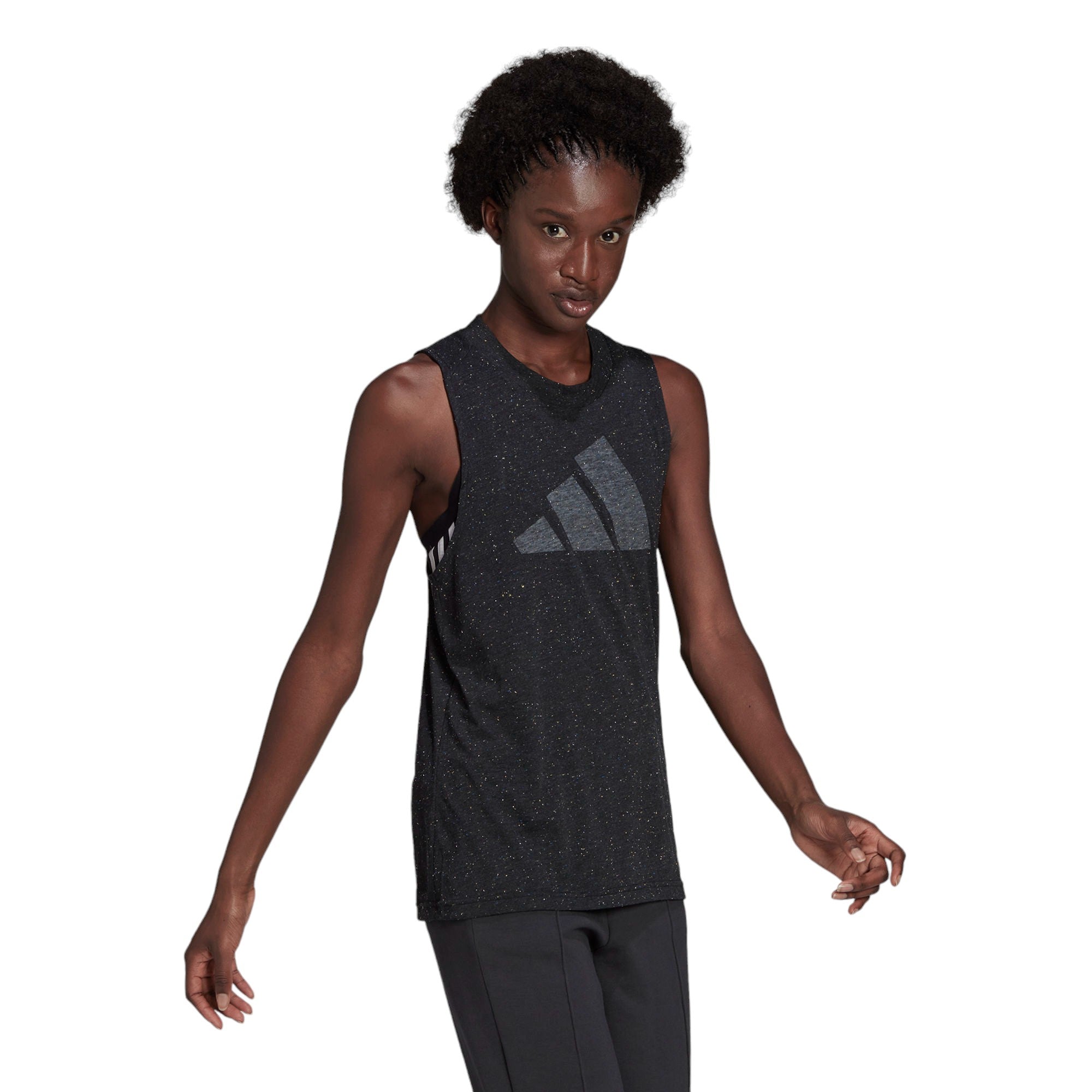 adidas Womens Sportswear Future Icons Winners 3.0 Tank Top - Black