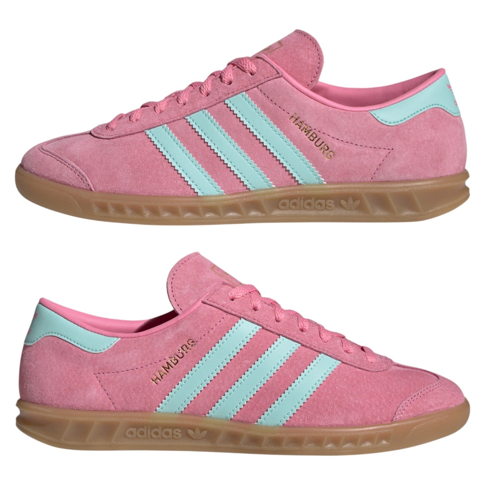 adidas Originals Womens Hamburg Shoes - Bliss Pink