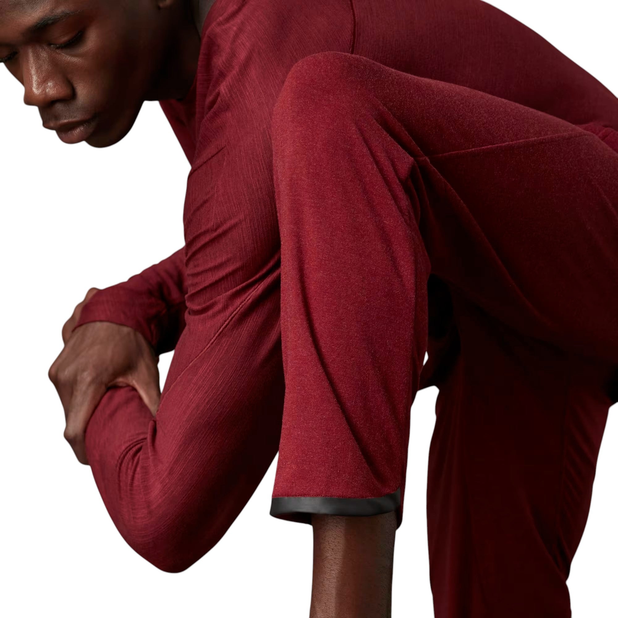 adidas Wellbeing Training Yoga Pants - Burgundy