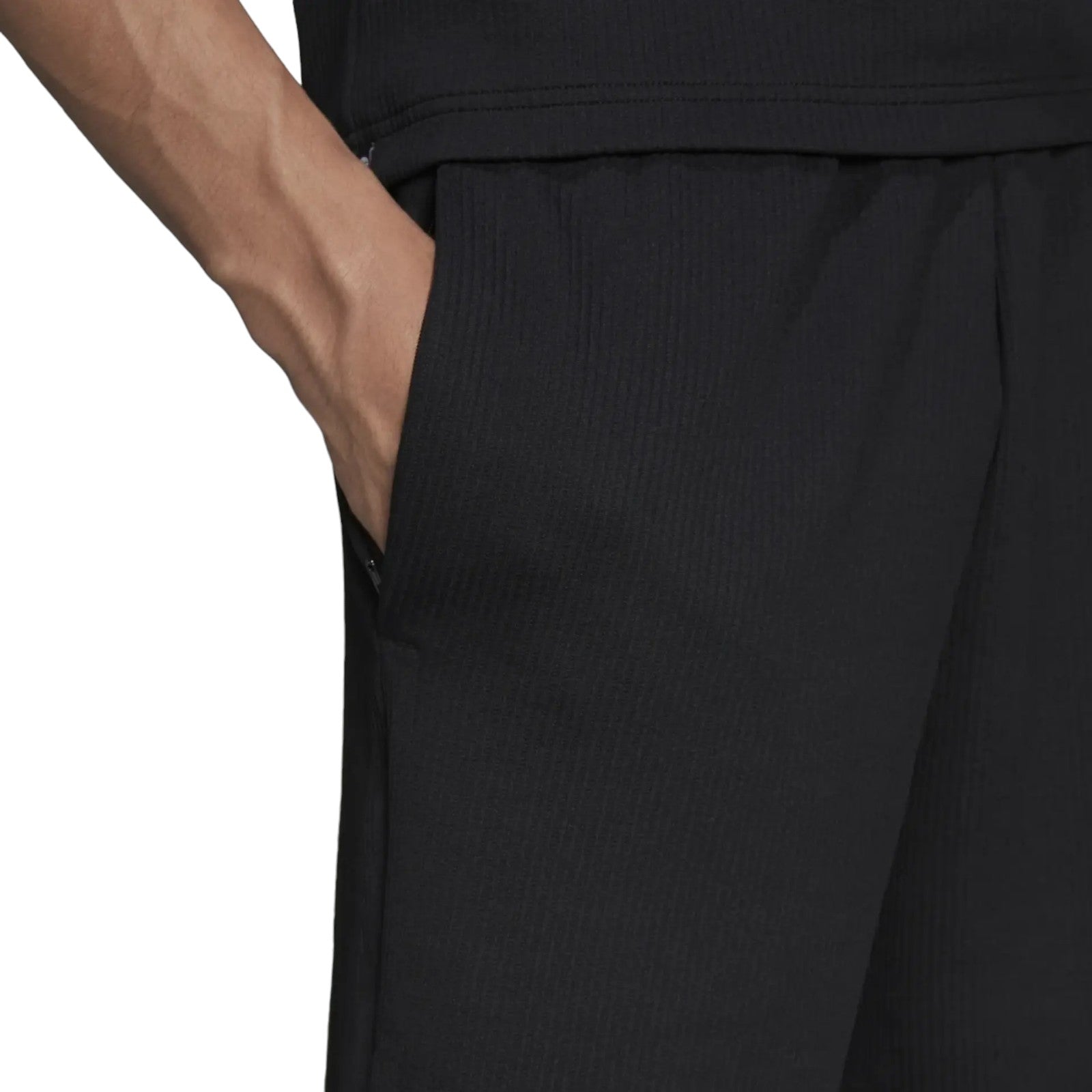adidas Originals Adicolor Trefoil Plisse Shorts - Black