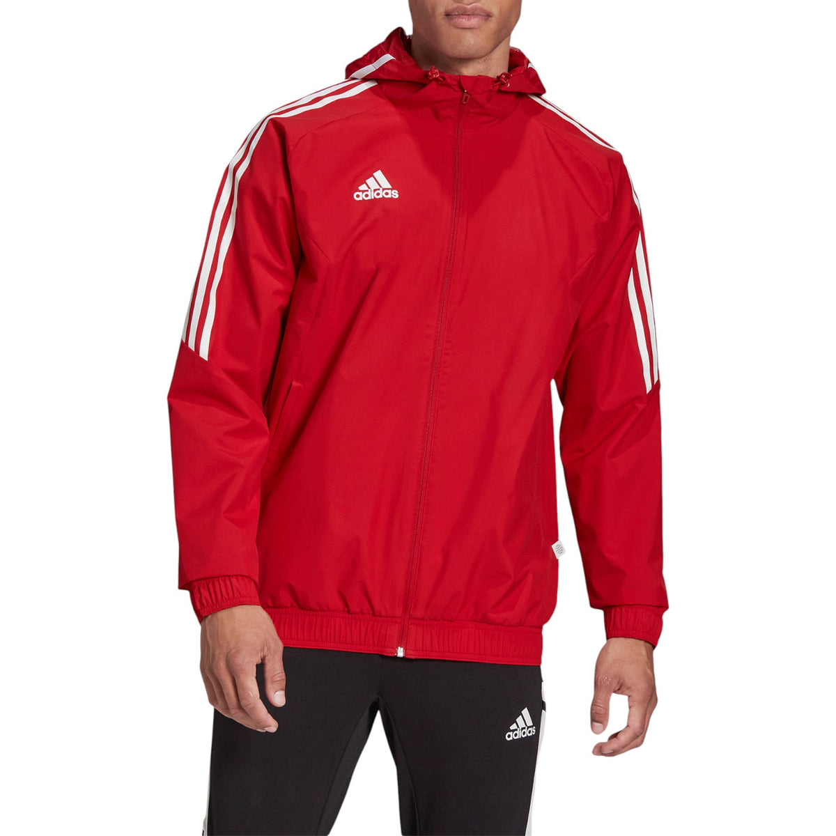 adidas Men's Condivo 22 All-Weather Jacket - Red