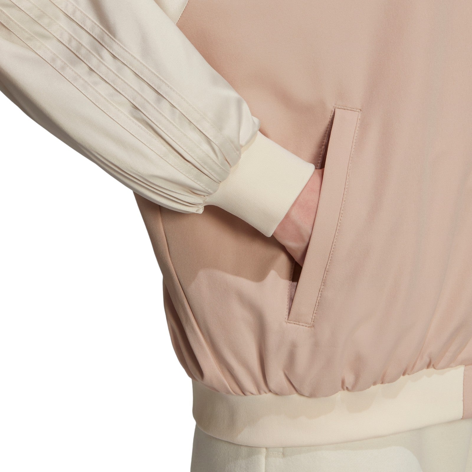 adidas Originals Womens 2000 Luxe Bomber Jacket - Ash Pearl