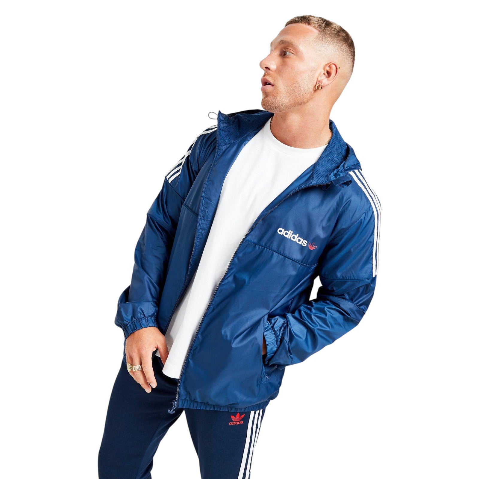 adidas Originals Itasca 22 Windbreaker Jacket - Navy