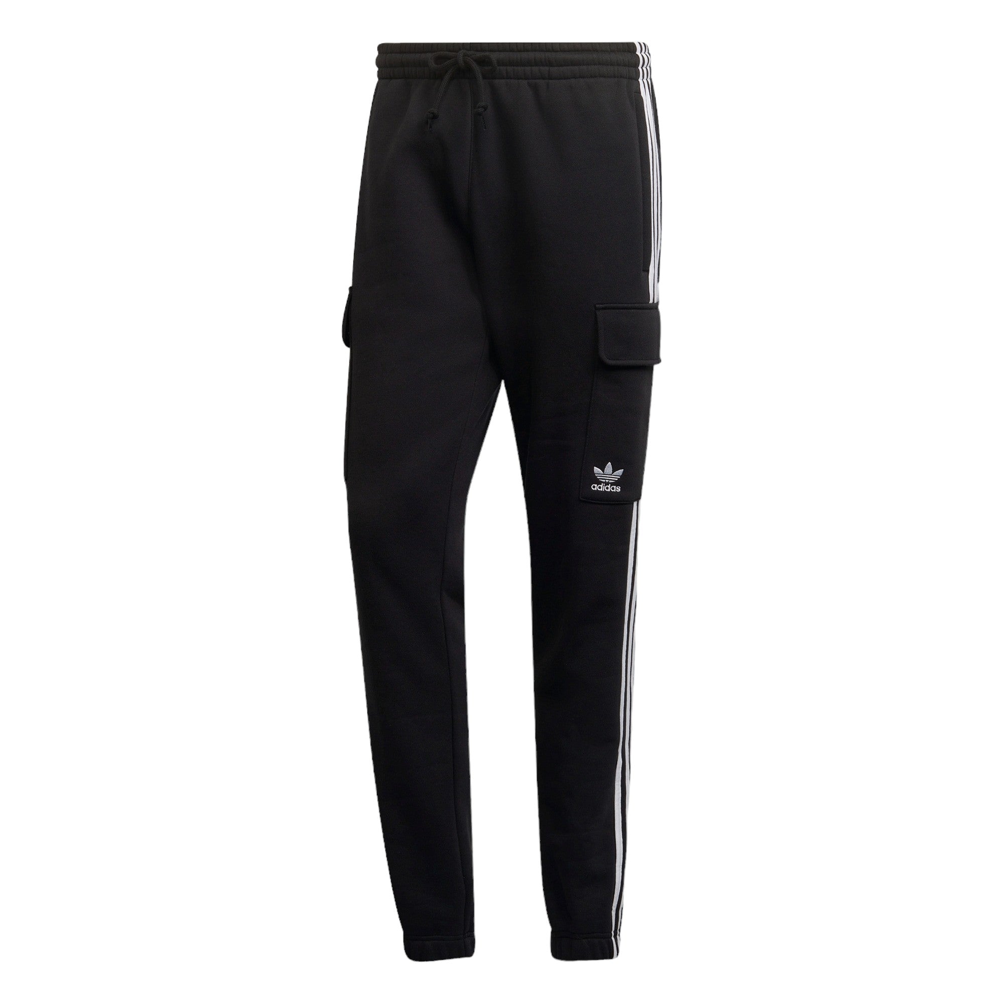 adidas Originals 3-Stripes SC Cargo Joggers - Black