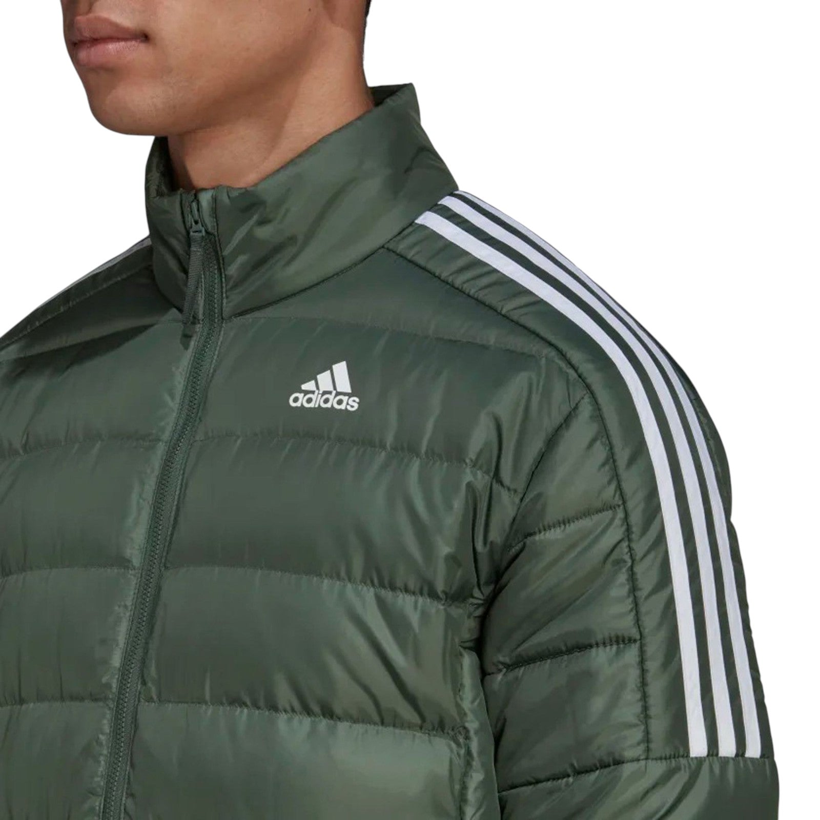 adidas Men's Essentials Down Puffer Jacket - Green