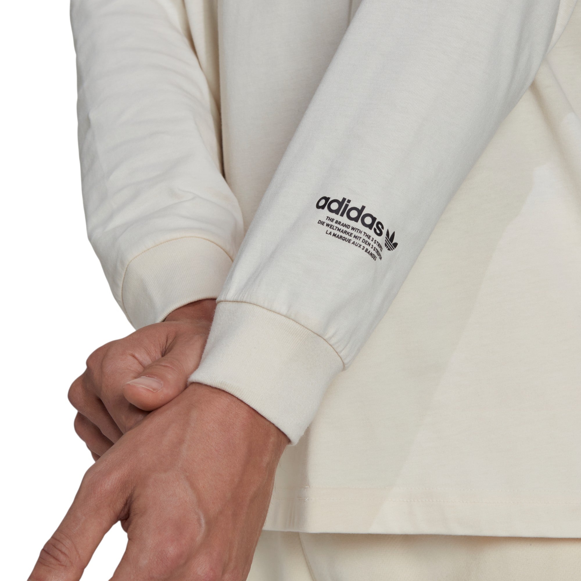 adidas Originals Hyperreal Long Sleeve Tee - White