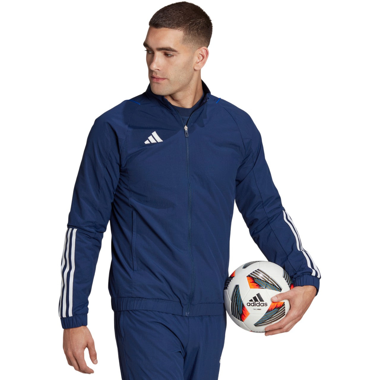 adidas Men's Tiro 23 Competition Presentation Track Top - Blue