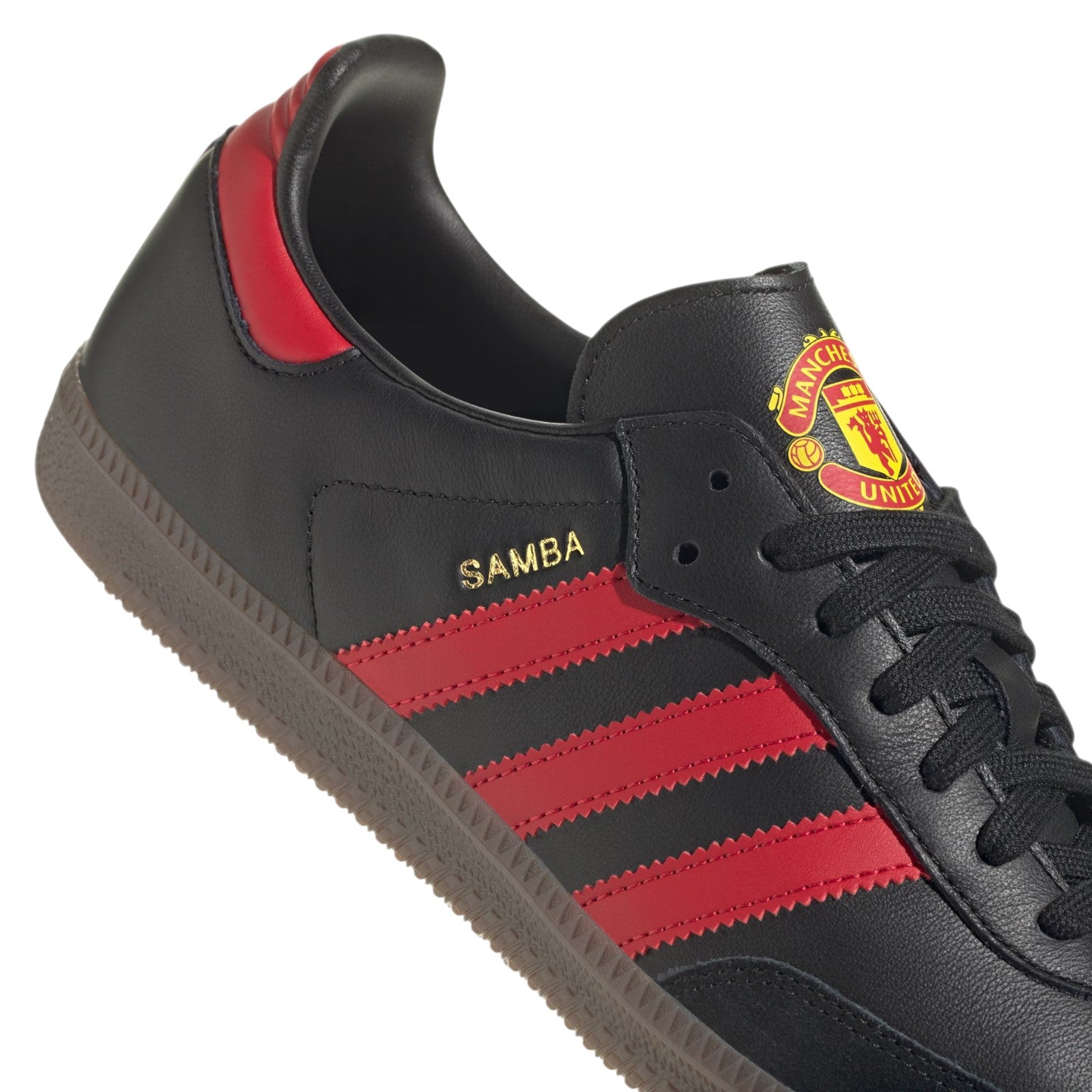 adidas Originals x Manchester United Samba Team Shoes - Black / Real Red