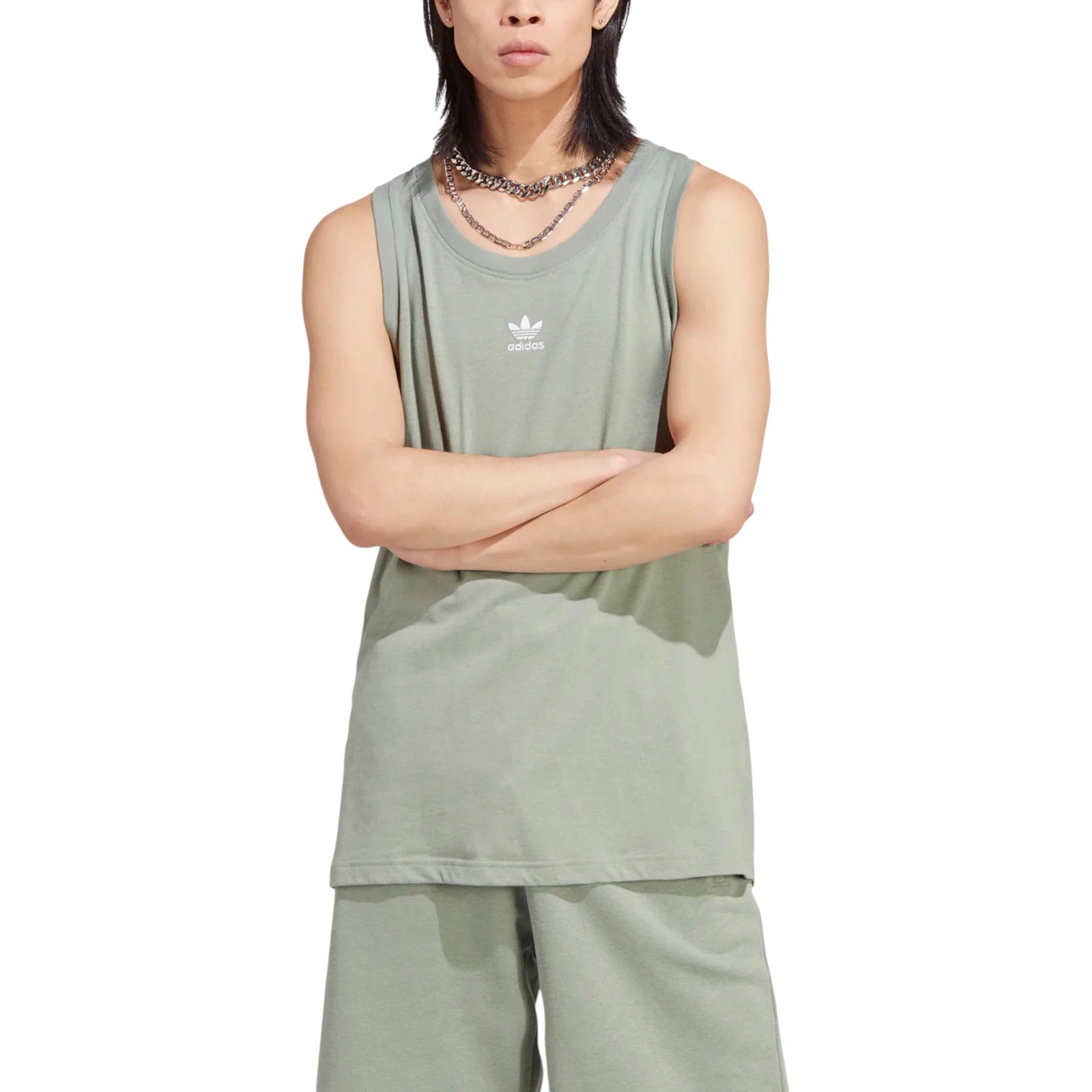 adidas Originals Essentials+ Made With Hemp Tank Top - Green
